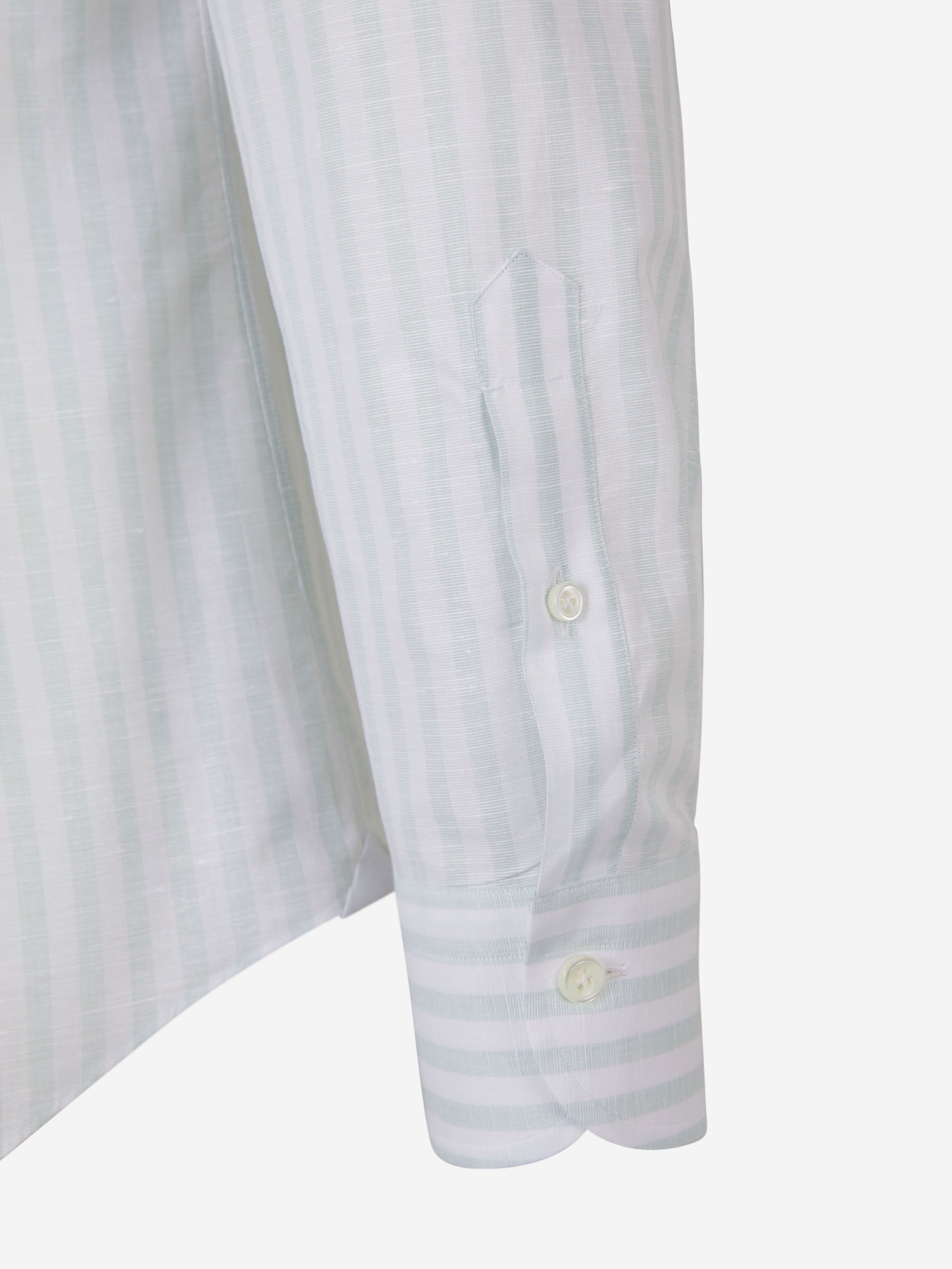 Santa Eulalia Camisa Motivo Rayas color Verde Menta sku 531-005939 02 - Foto 8