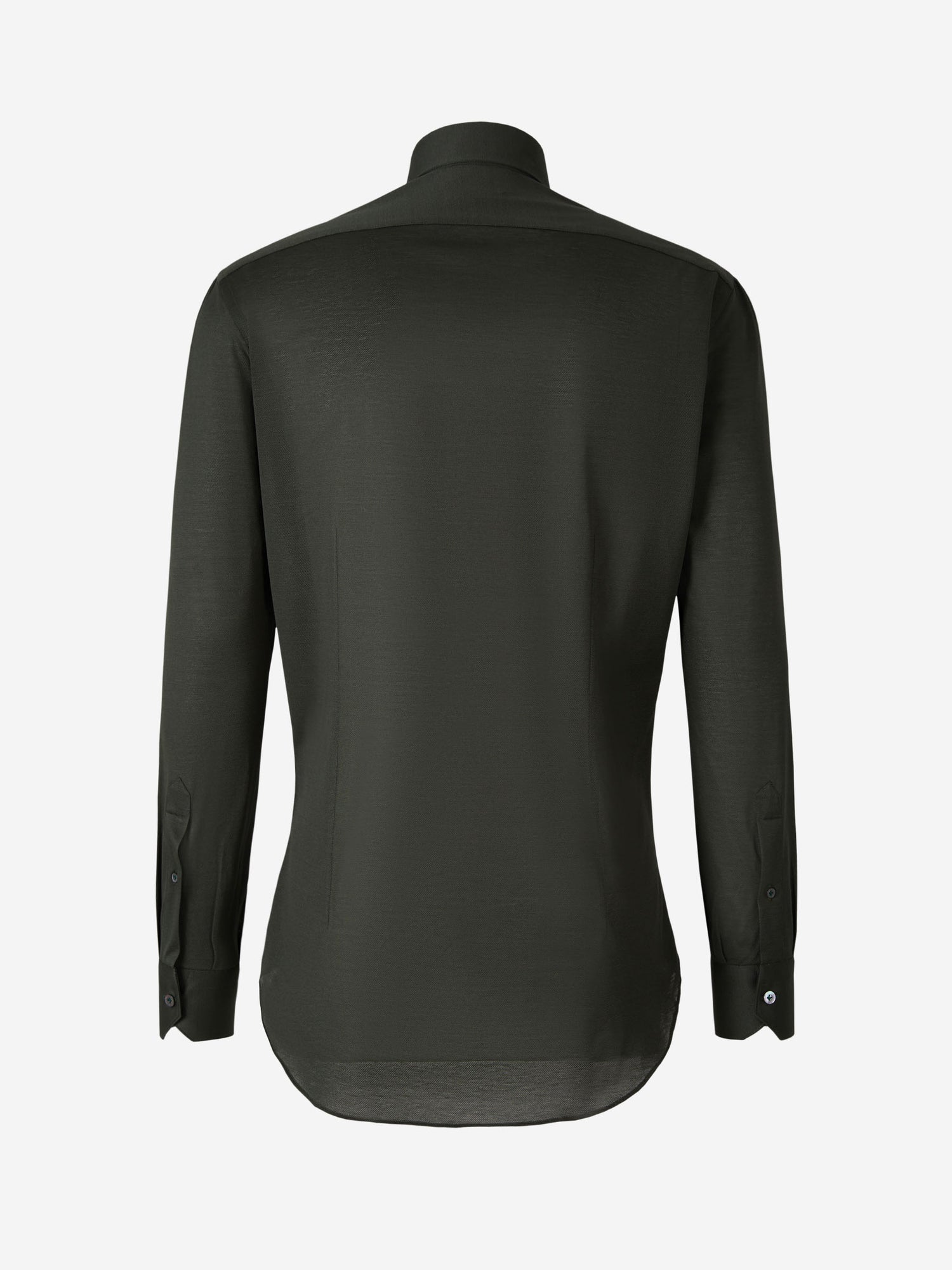 Fray Camisa Algodón Piqué color Verde Oscuro sku 531-005956 04 - Foto 6