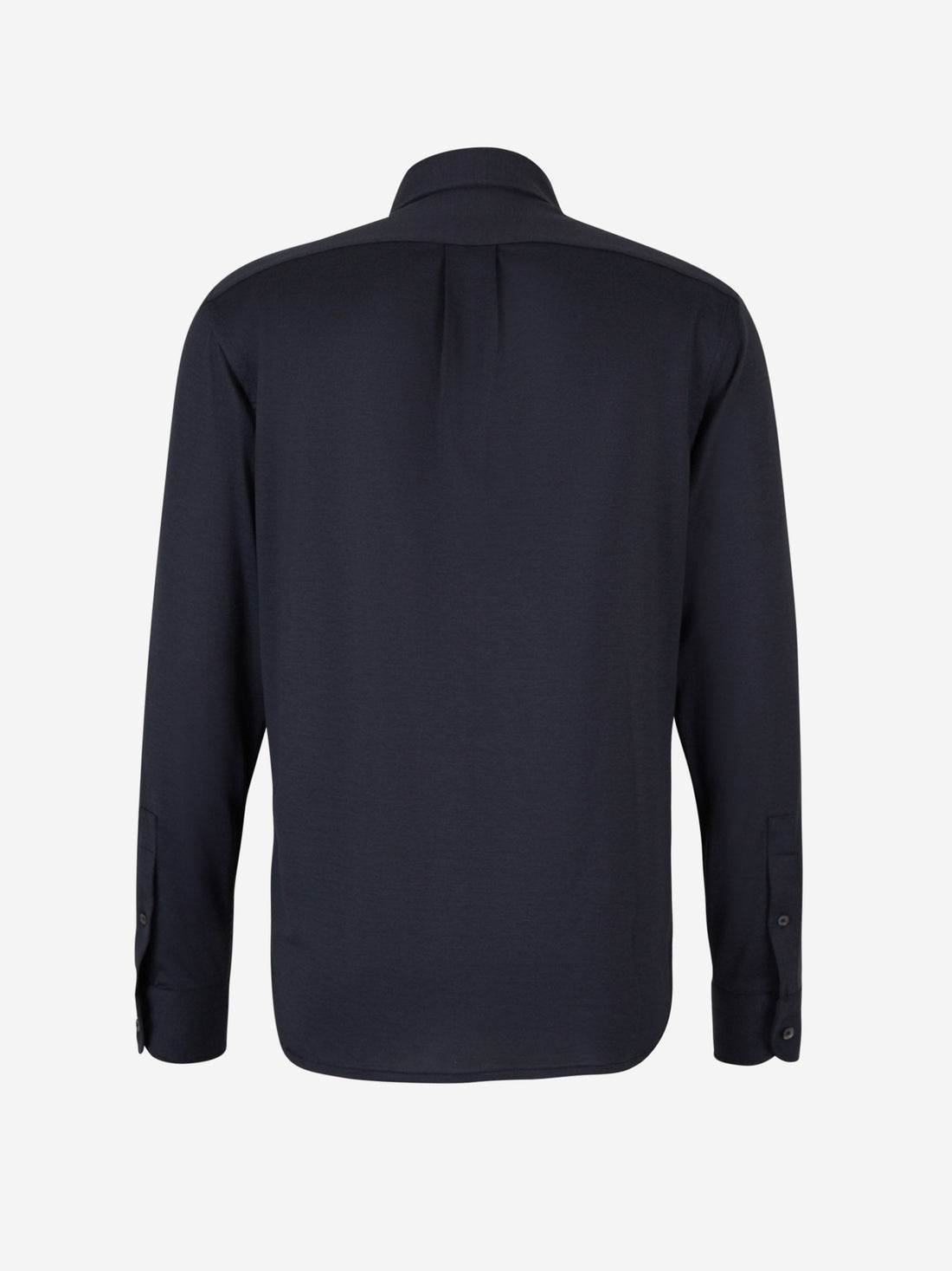 Tom Ford Camisa Seda Y Algodón color Azul Marino sku 531-005988 02 - Foto 2