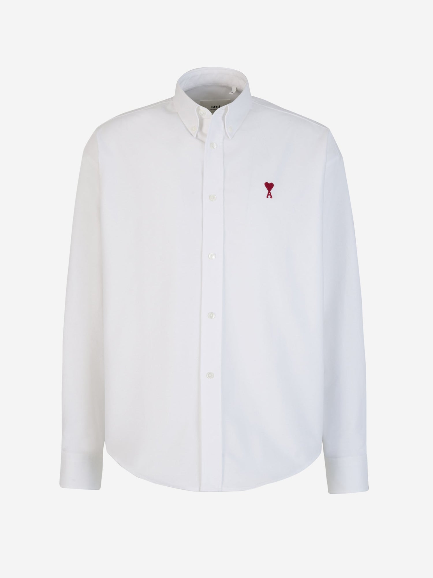 Ami Paris Camisa Coeur Boxy color Blanco sku 531-005997 01 - Foto 1