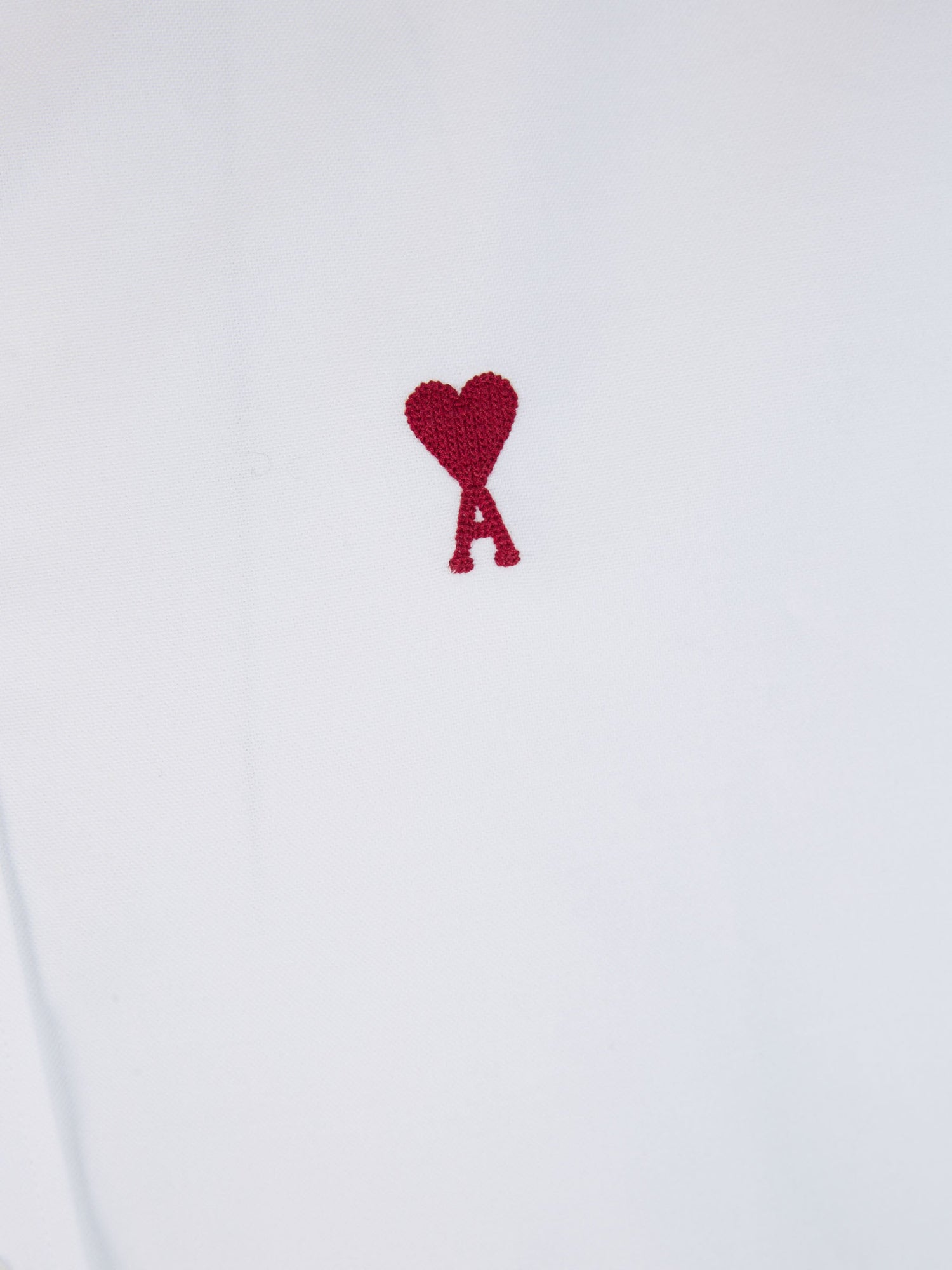 Ami Paris Camisa Coeur Boxy color Blanco sku 531-005997 01 - Foto 5