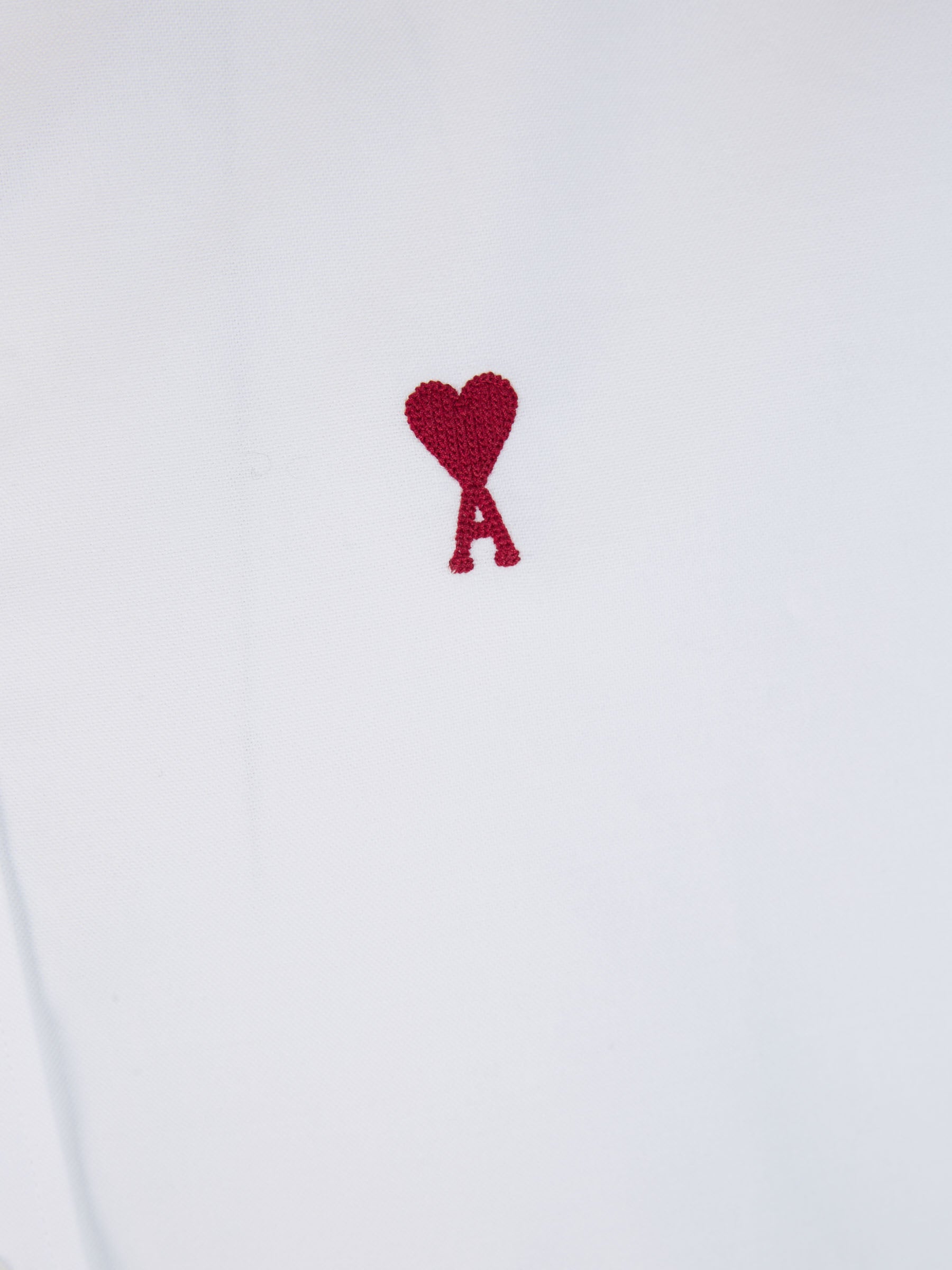 Ami Paris Camisa Coeur Boxy color Blanco sku 531-005997 01 - Foto 5