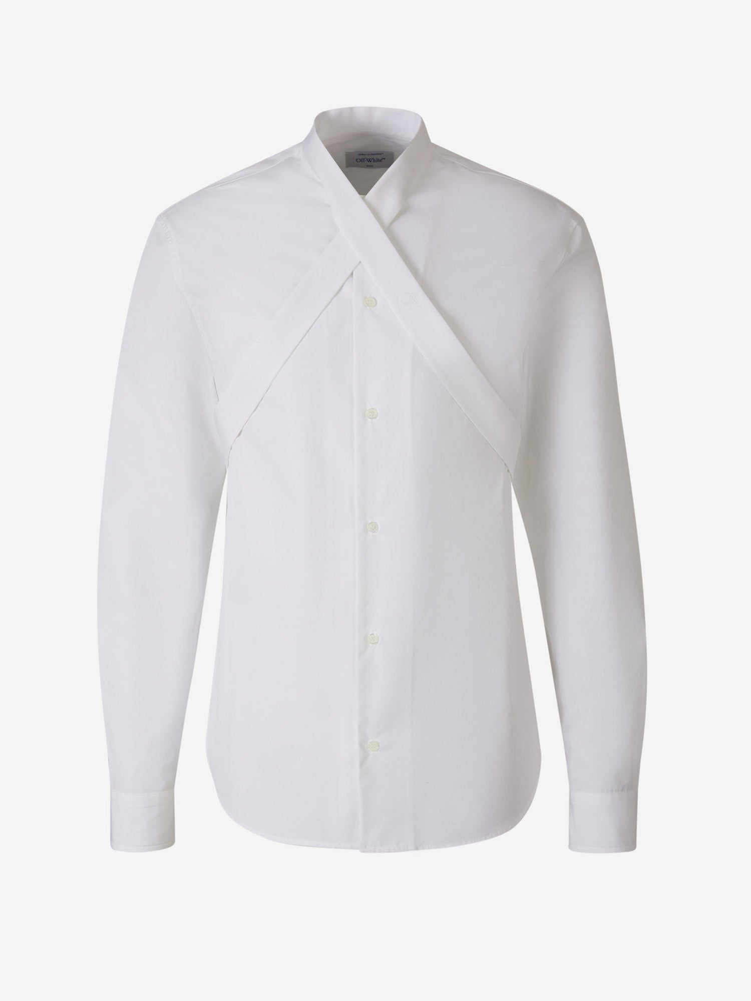 Off-White Camisa Ow Emb Heavycot color Blanco sku 531-006025 01 - Foto 1