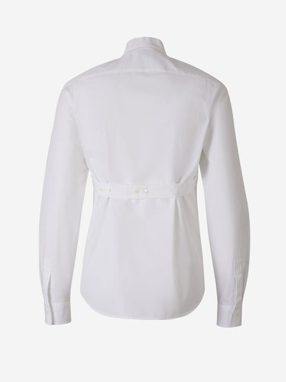 Off-White Camisa Ow Emb Heavycot color Blanco sku 531-006025 01 - Foto 2
