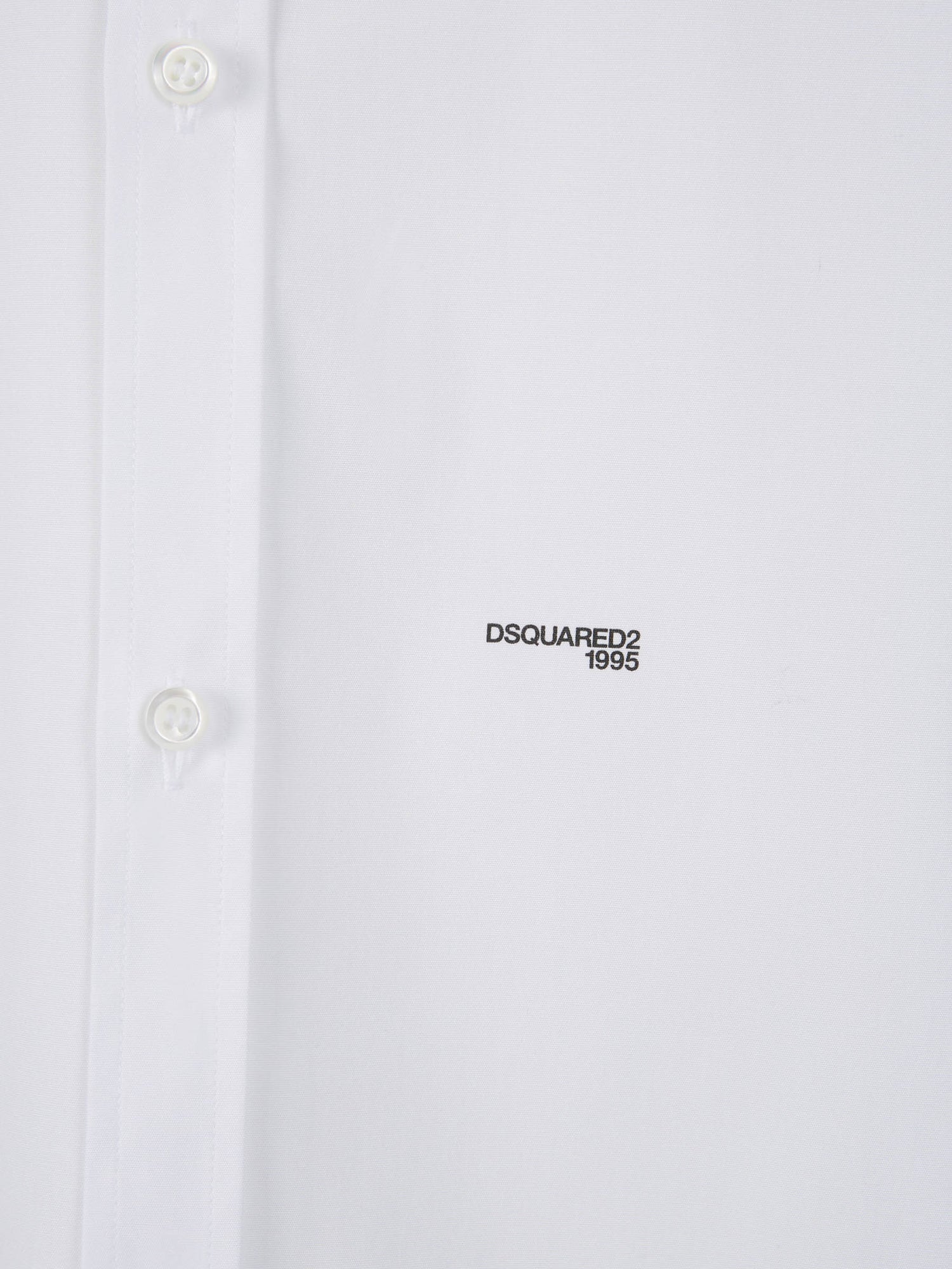 Dsquared2 Camisa Popelina Algodón color Blanco sku 531-006046 01 - Foto 4