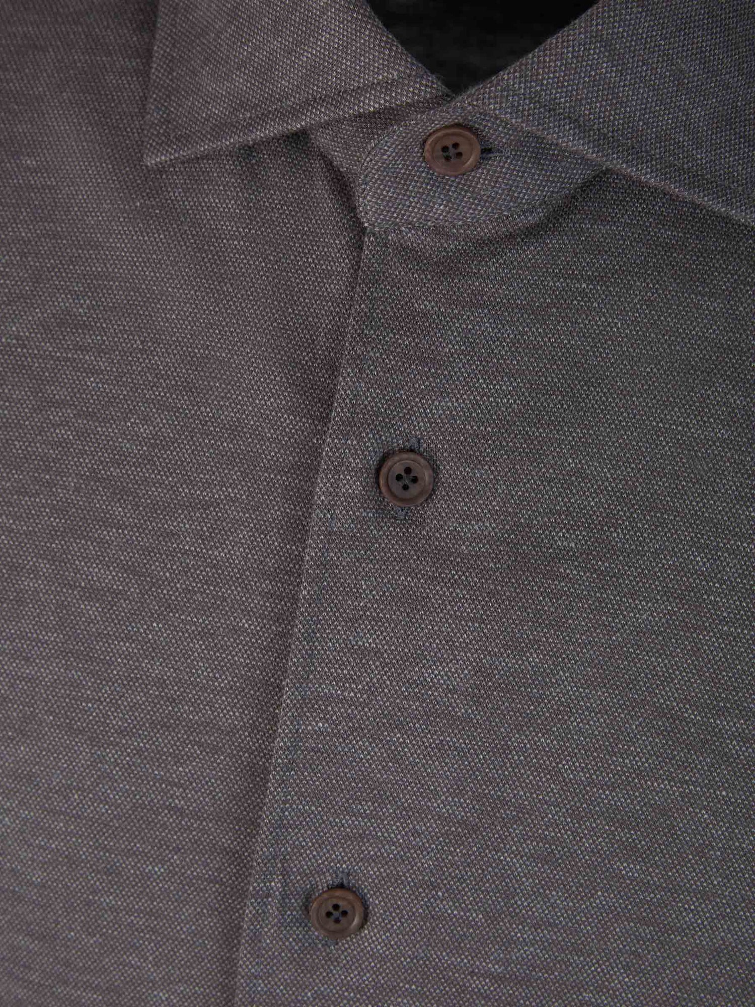 Santa Eulalia Camisa Ligera Algodón color Gris Carbon sku 531-006100 04 - Foto 2