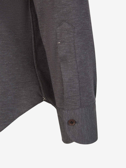 Santa Eulalia Camisa Ligera Algodón color Gris Carbon sku 531-006100 04 - Foto 3