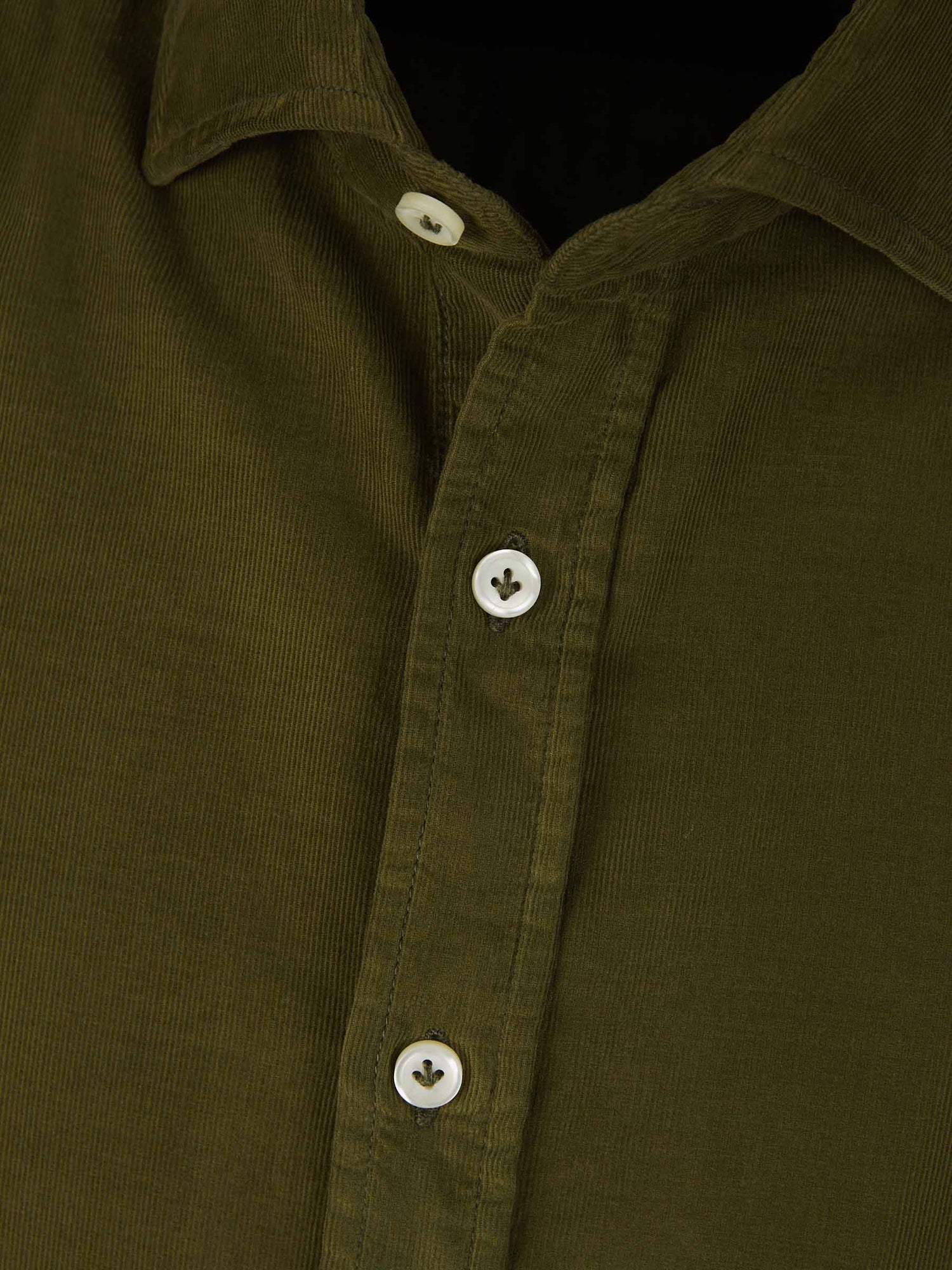Santa Eulalia Camisa Pana Algodón color Verde Militar sku 531-006108 06 - Foto 3