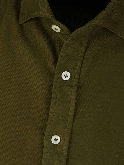 Santa Eulalia Camisa Pana Algodón color Verde Militar sku 531-006108 06 - Foto 3