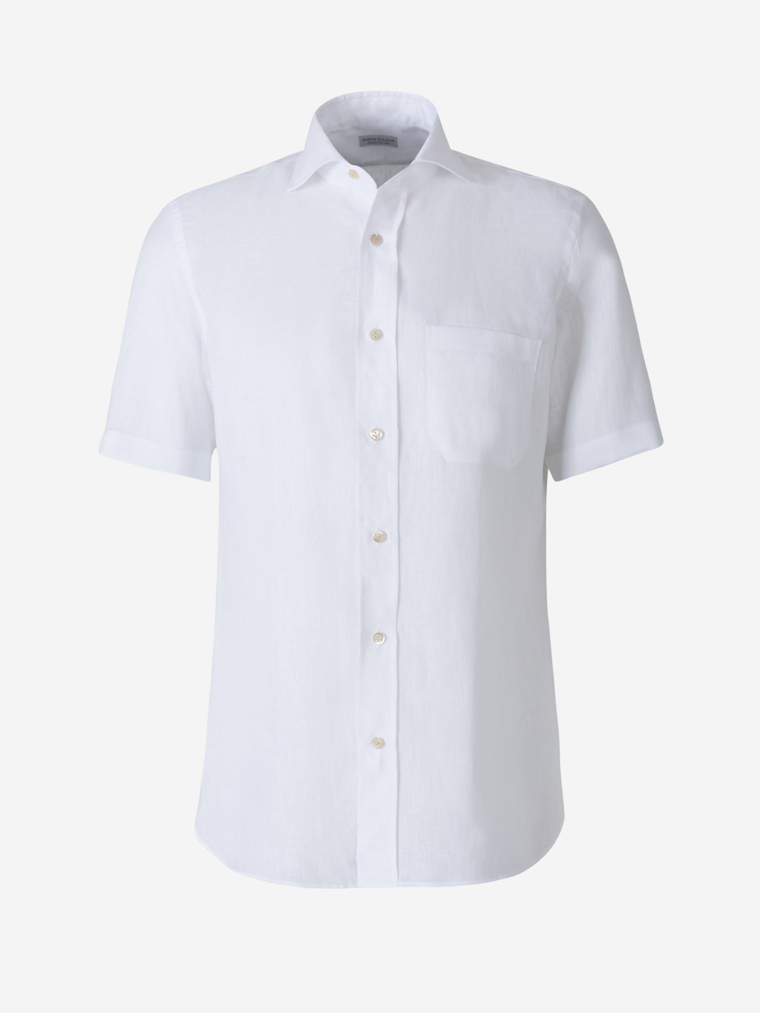 Santa Eulalia Camisa Manga Corta Lino color Blanco sku 532-000392 01 - Foto 1