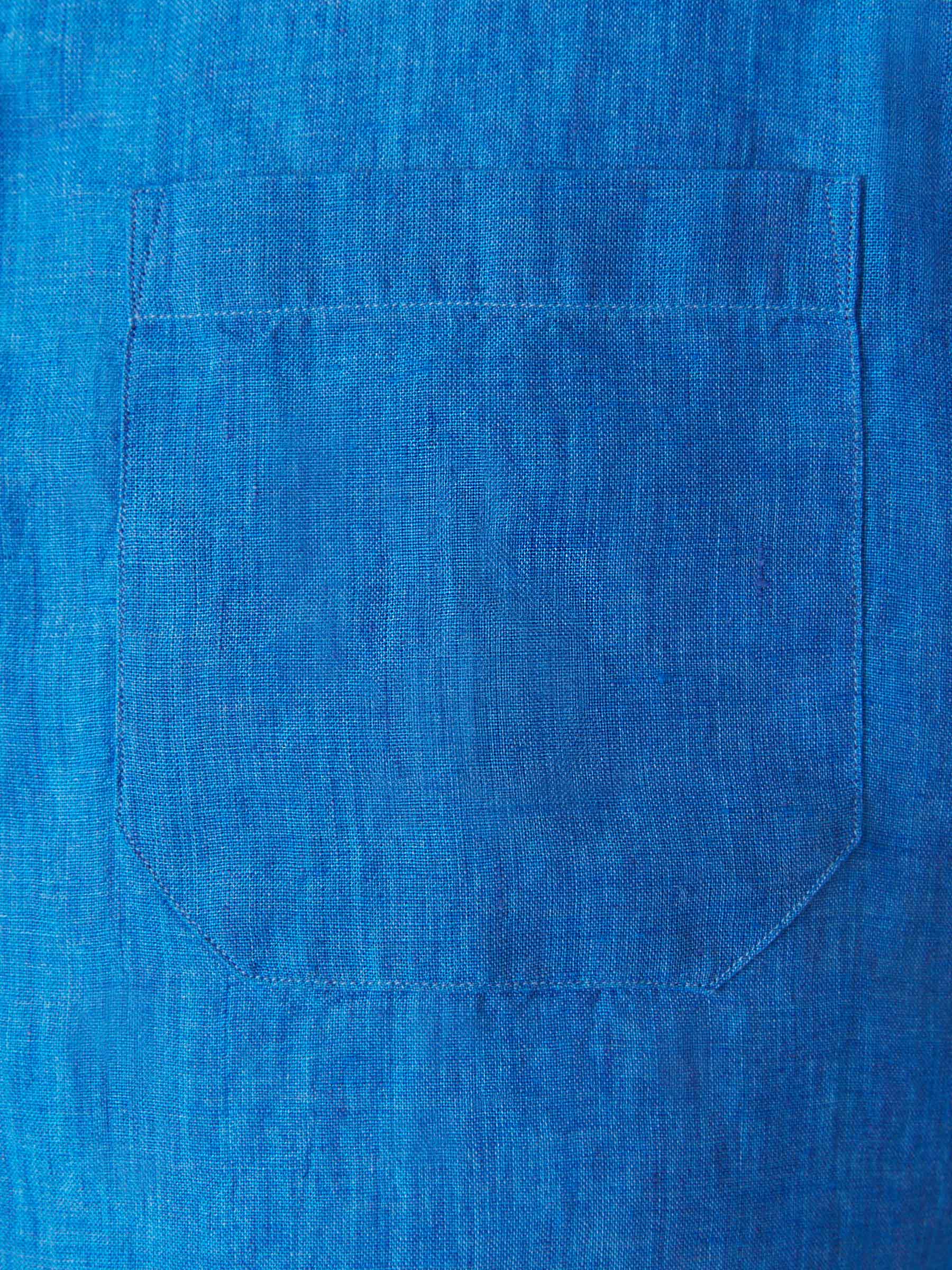 Santa Eulalia Camisa Manga Corta Lino color Azul Cielo sku 532-000393 01 - Foto 3