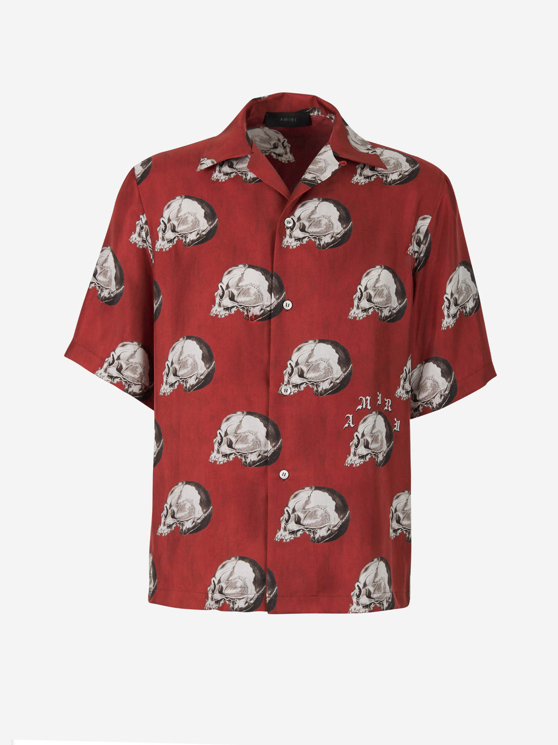 Amiri Camisa Estampado Calaveras color TERRACOTTA sku 532-000419 01 - Foto 1