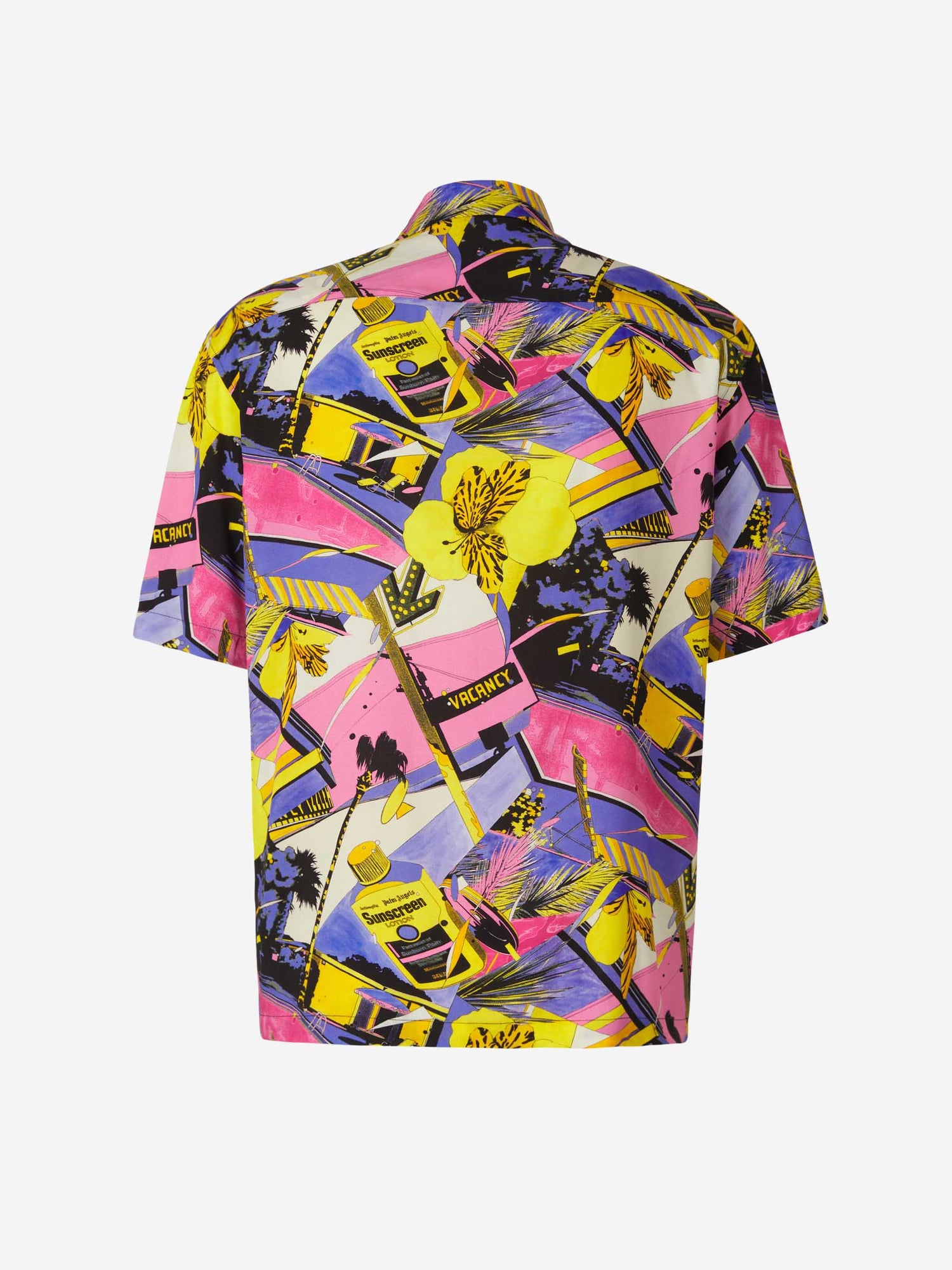 Palm Angels Camisa Gráfico Estampado color Multicolor sku 532-000428 01 - Foto 2