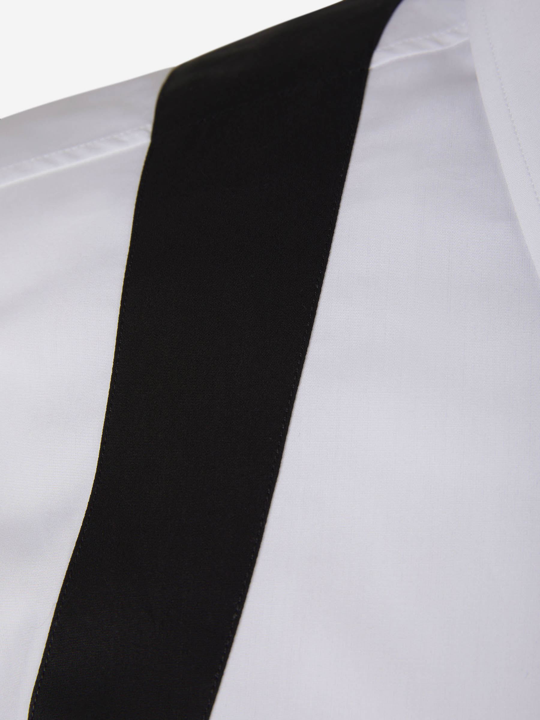 Alexander McQueen Camisa Arnés Algodón color Blanco sku 532-000473 01 - Foto 4