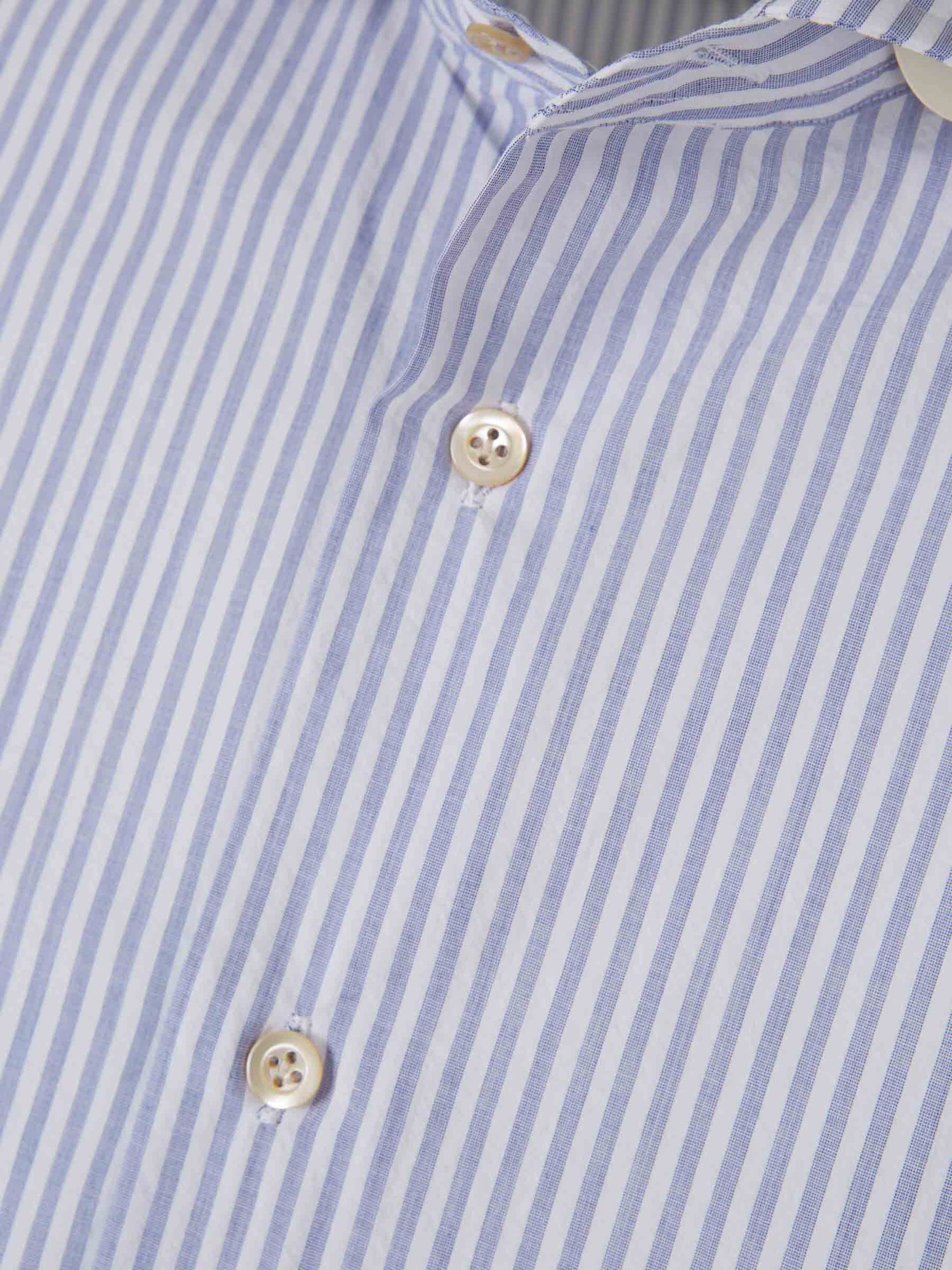 Santa Eulalia Camisa Motivo Rayas color Azul Denim sku 532-000479 02 - Foto 3