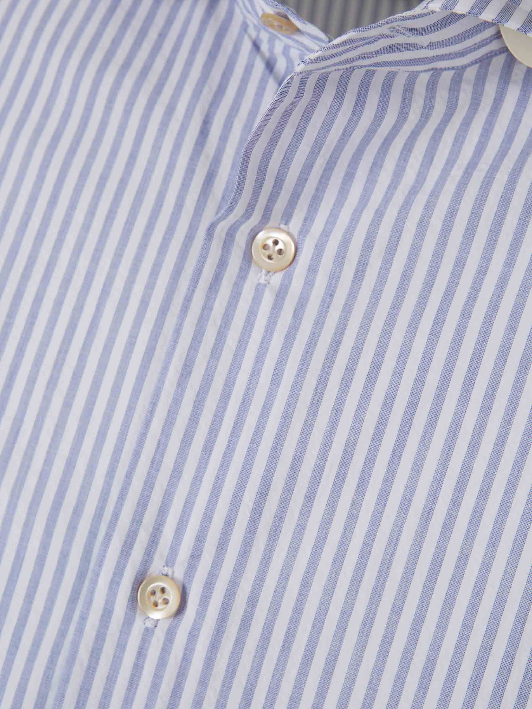 Santa Eulalia Camisa Motivo Rayas color Azul Denim sku 532-000479 02 - Foto 3