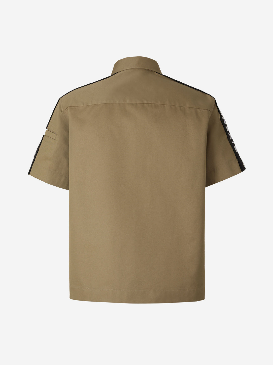 Givenchy Camisa Cremallera Logo color Verde Militar sku 532-000484 01 - Foto 2