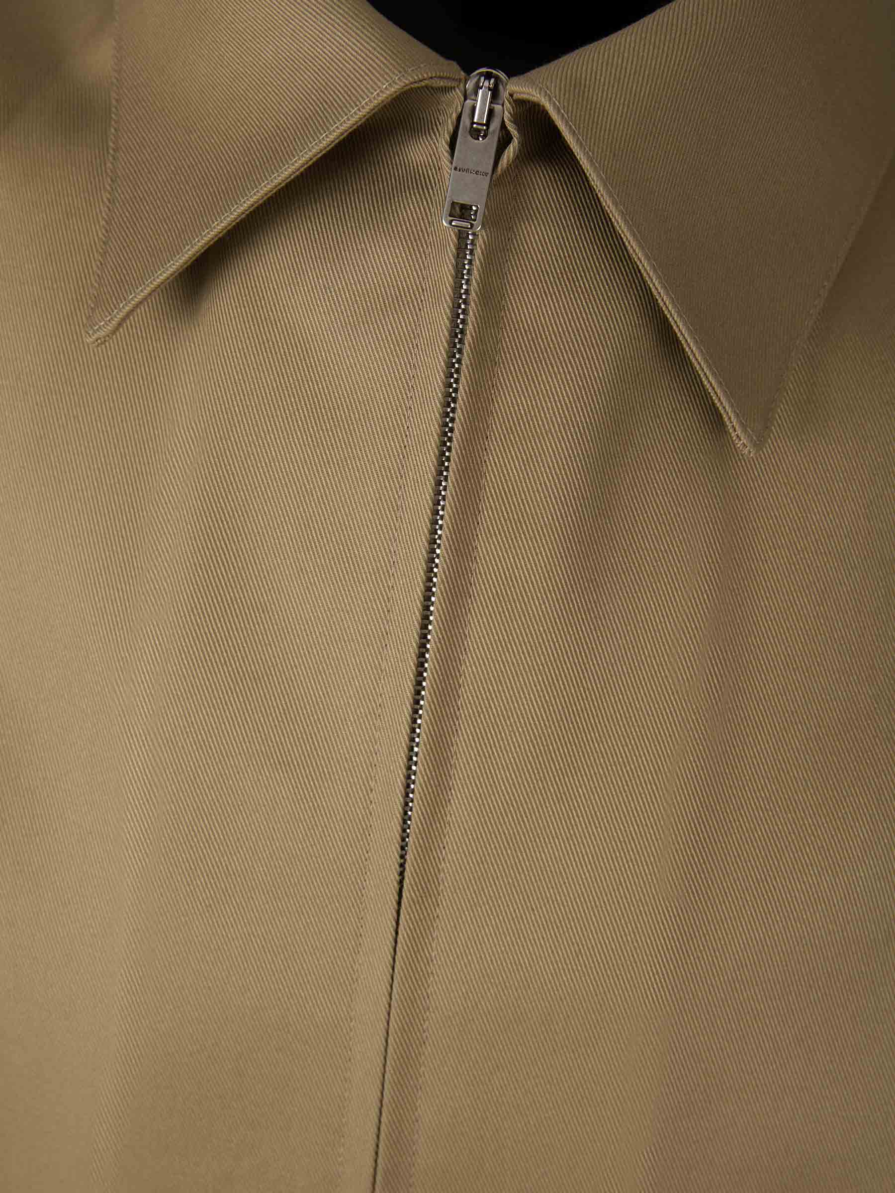 Givenchy Camisa Cremallera Logo color Verde Militar sku 532-000484 01 - Foto 3