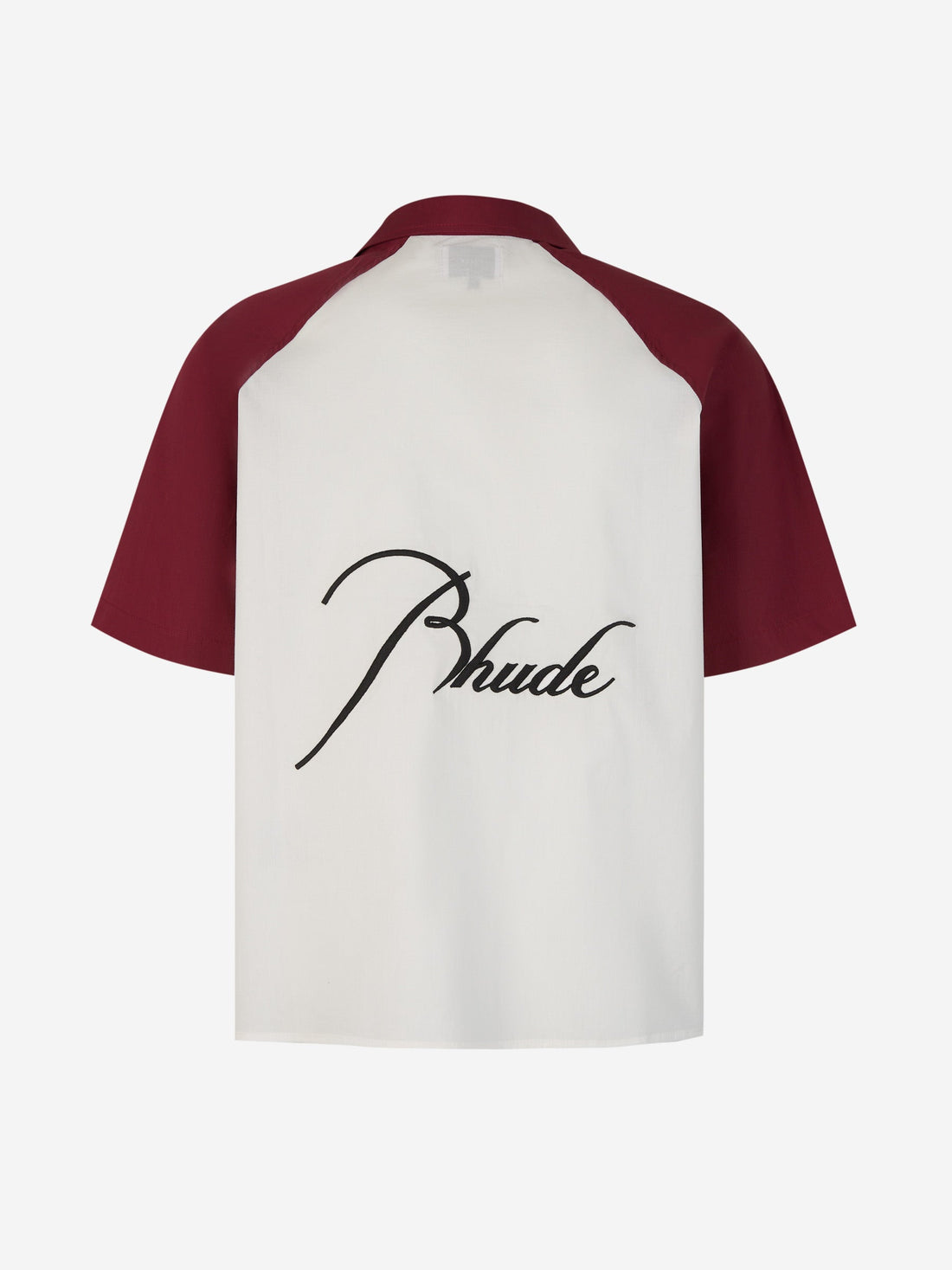 Rhude Camisa Contraste Raglán color Burdeos sku 532-000501 01 - Foto 2