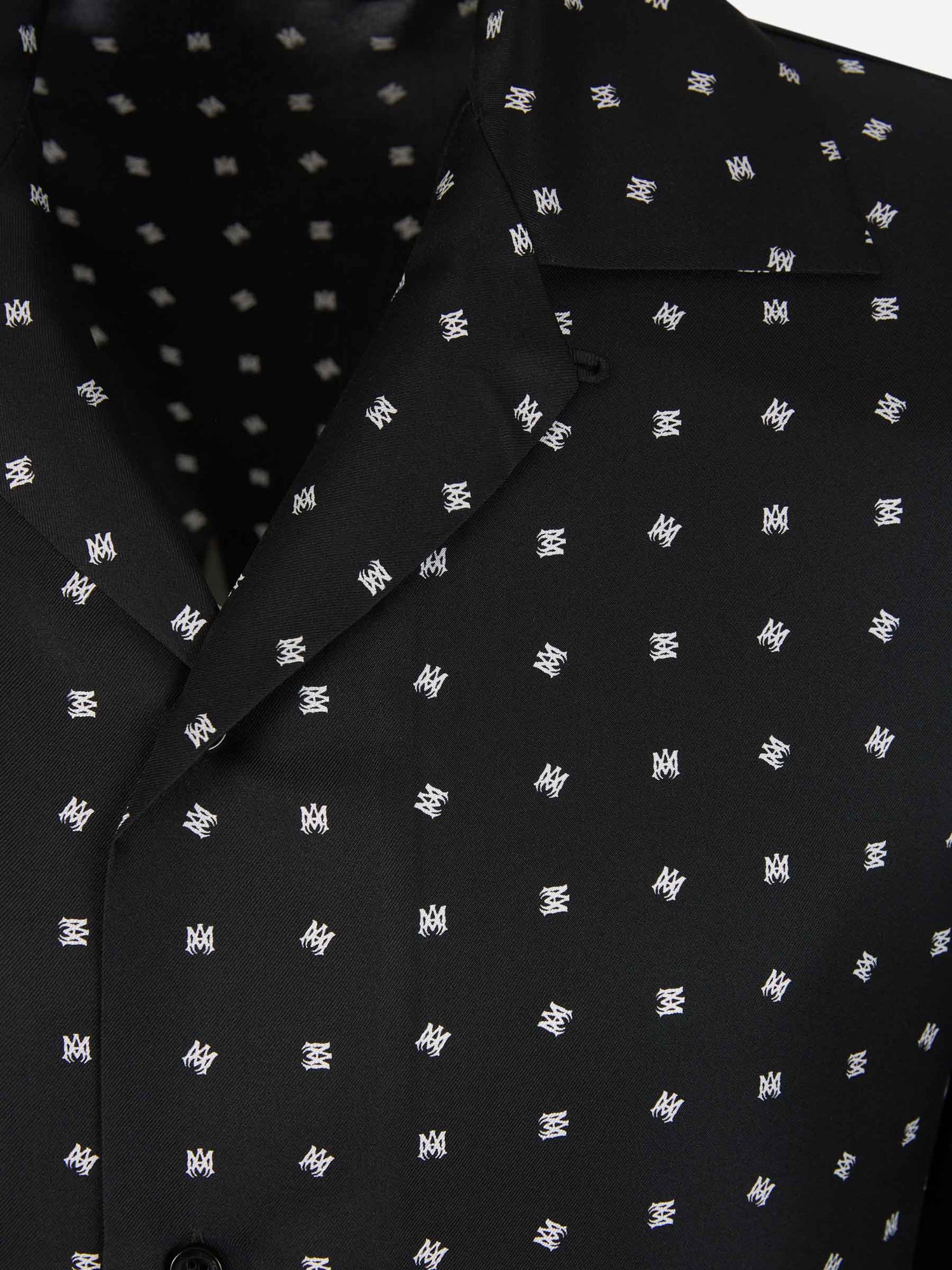 Amiri Camisa Mix And Match color Negro sku 532-000506 01 - Foto 3