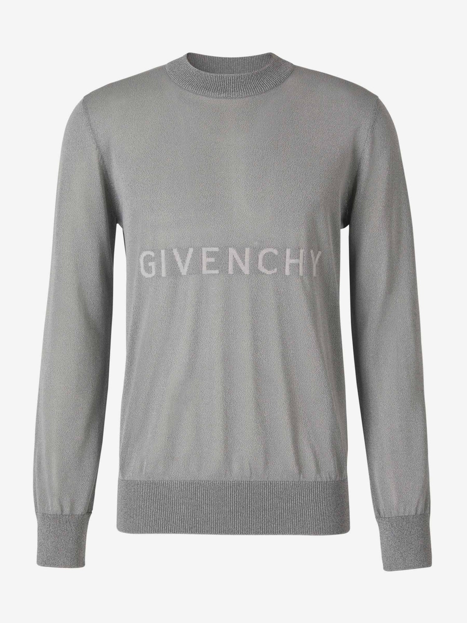 Outlet online Givenchy Hombre Jersey Logo Reflectante color Gris Claro sku 541-000098 01 - Foto 1