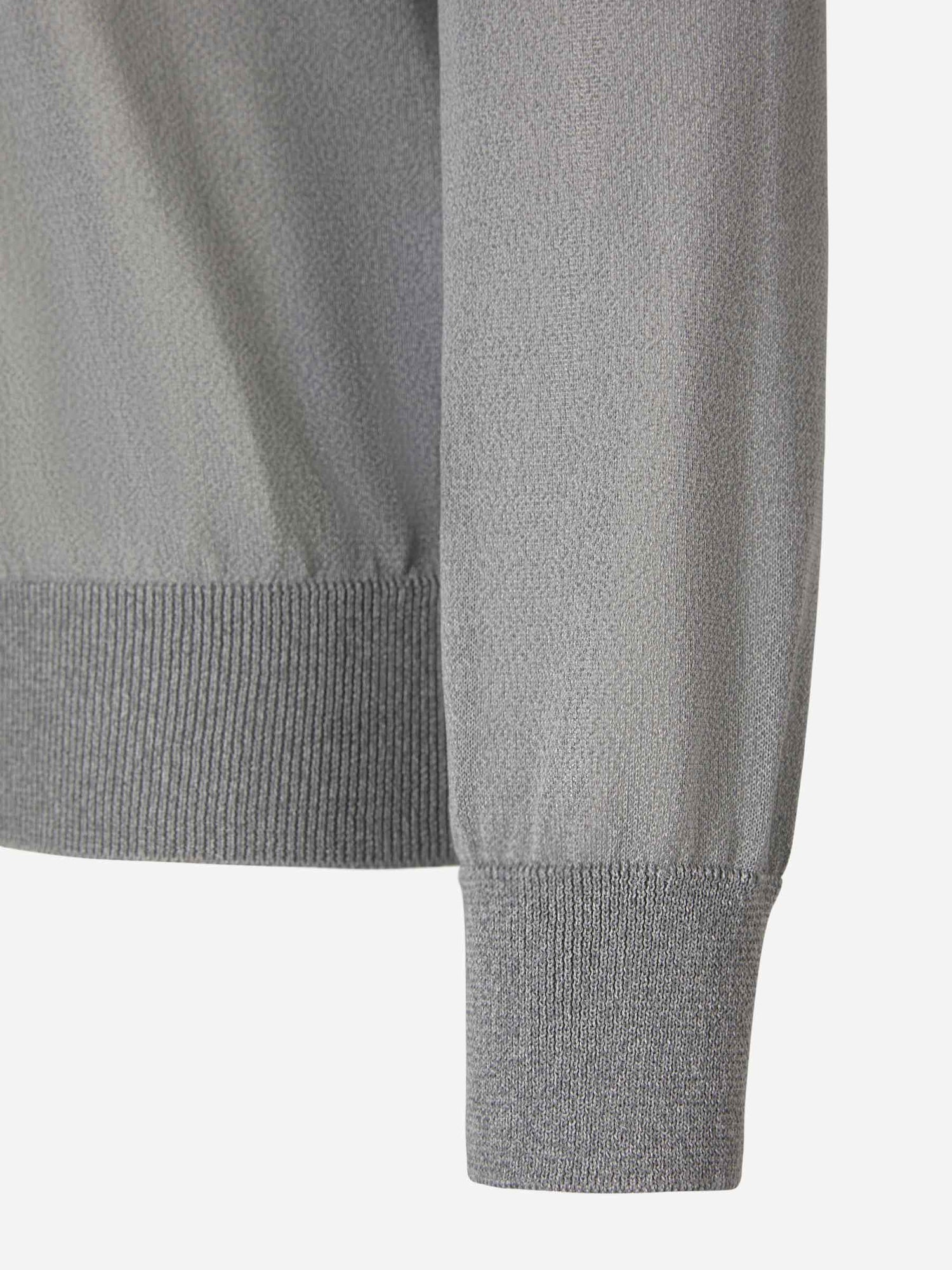 Outlet online Givenchy Hombre Jersey Logo Reflectante color Gris Claro sku 541-000098 01 - Foto 5