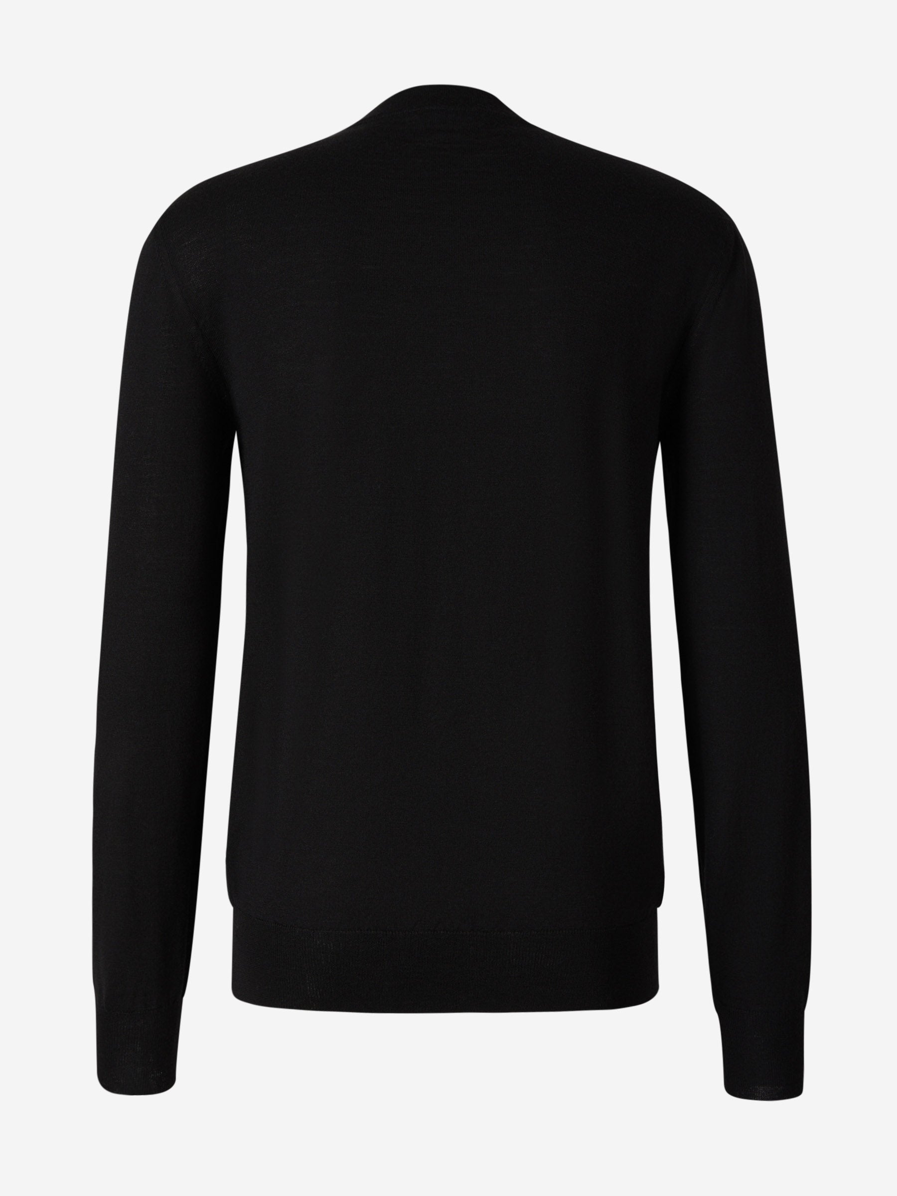 Outlet online Balmain Hombre Jersey Lana Logo color Negro sku 541-000107 01 - Foto 2