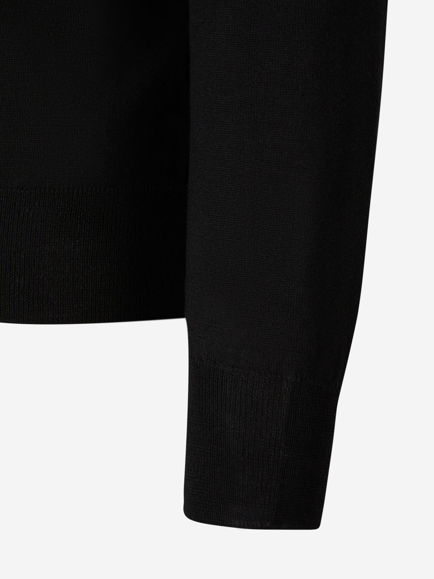 Outlet online Balmain Hombre Jersey Lana Logo color Negro sku 541-000107 01 - Foto 5