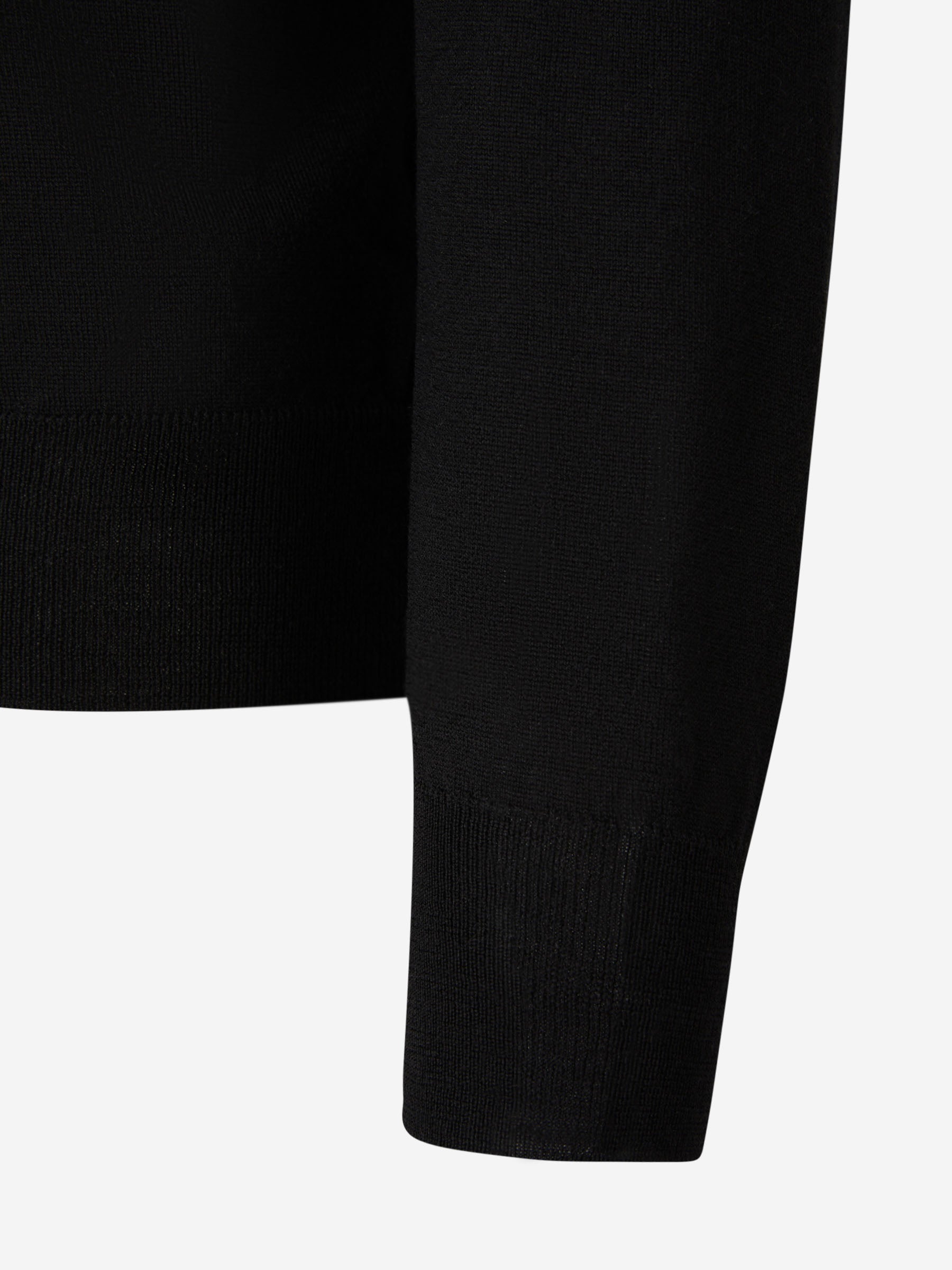 Outlet online Balmain Hombre Jersey Lana Logo color Negro sku 541-000107 01 - Foto 5
