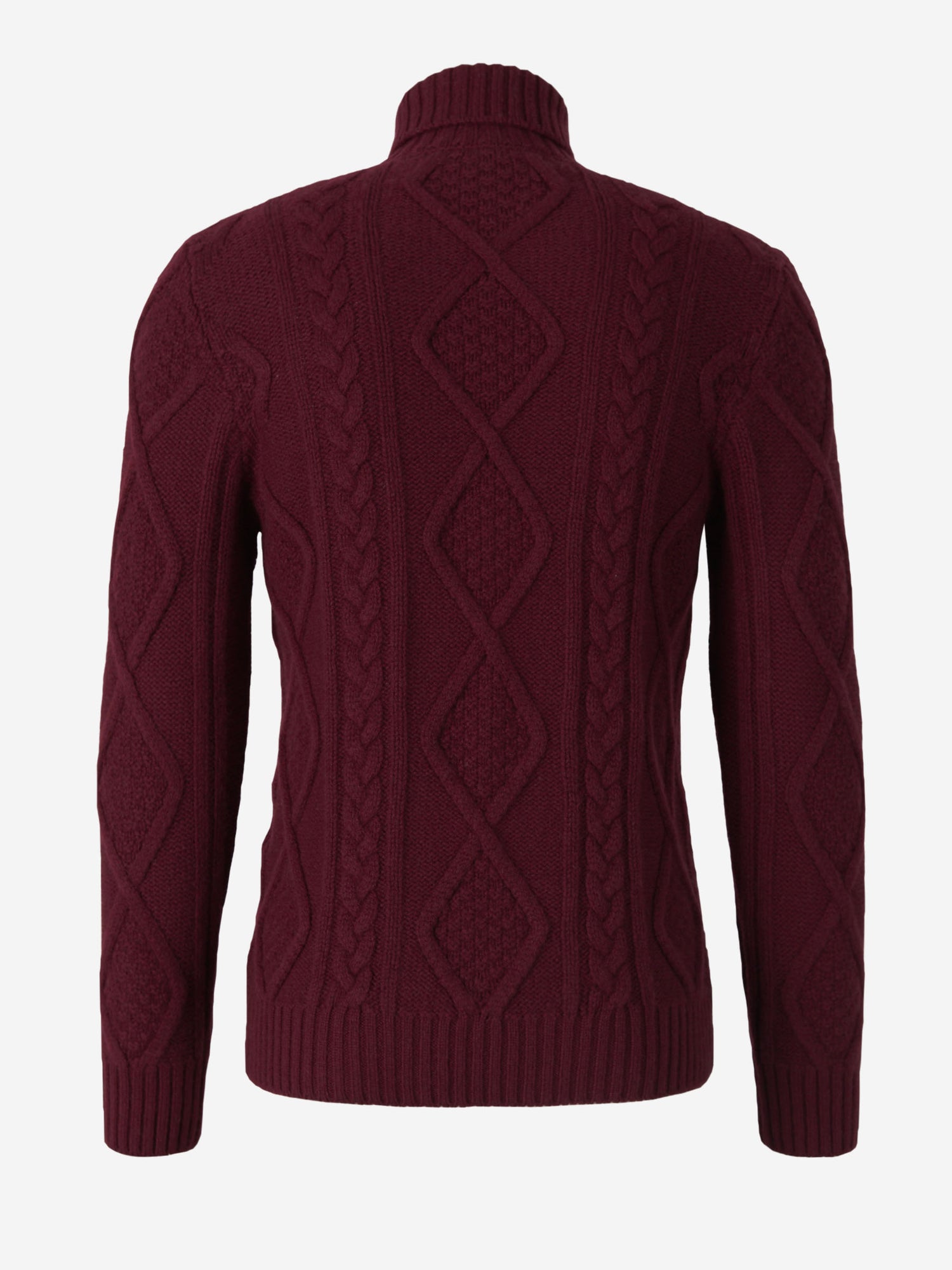 Gran Sasso Jersey Punto Trenzado color Gris Carbón sku 542-002146 03 - Foto 2