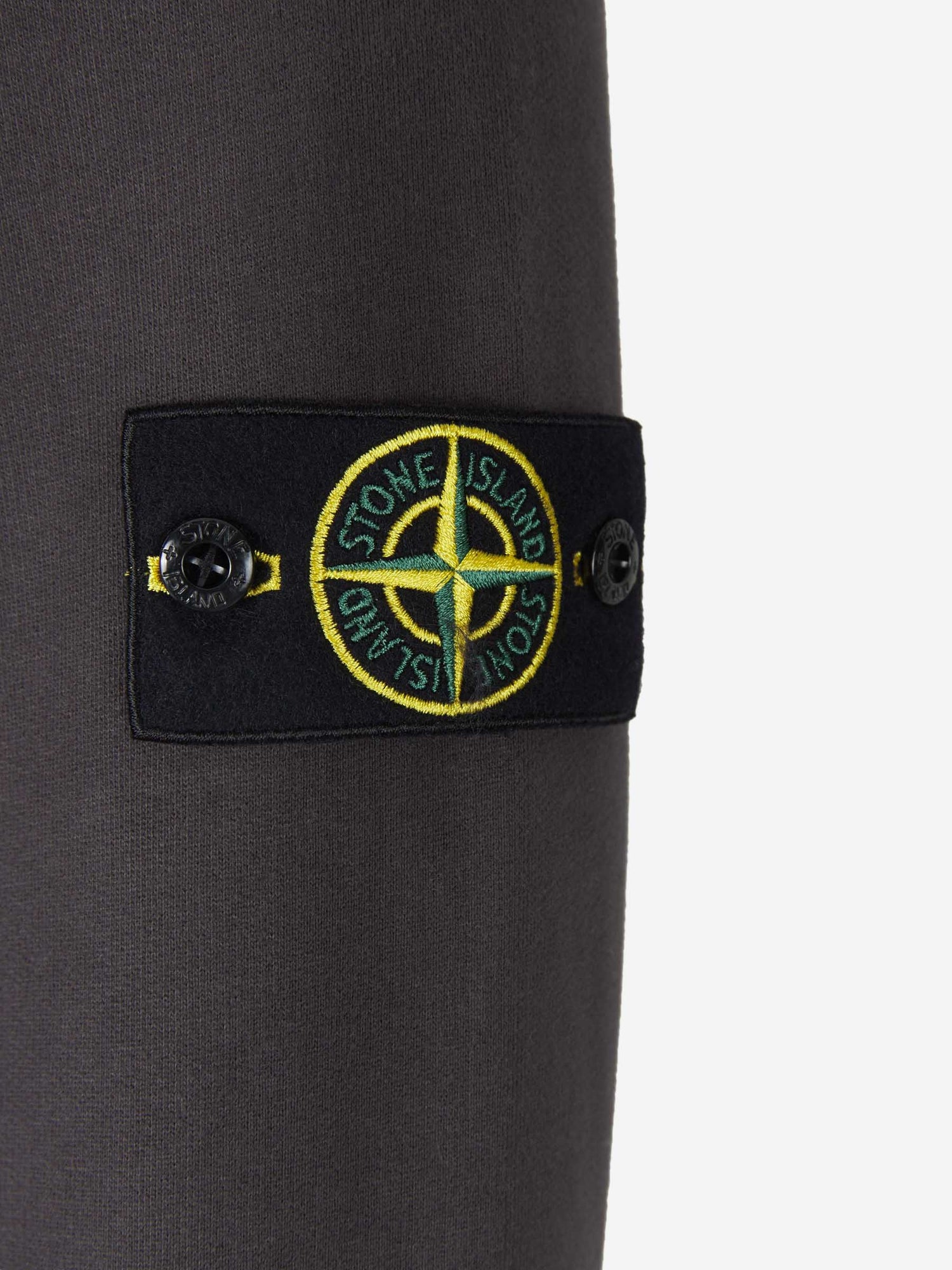 Stone Island Sudadera Cremallera Algodón color Gris Carbón sku 542-002163 02 - Foto 5