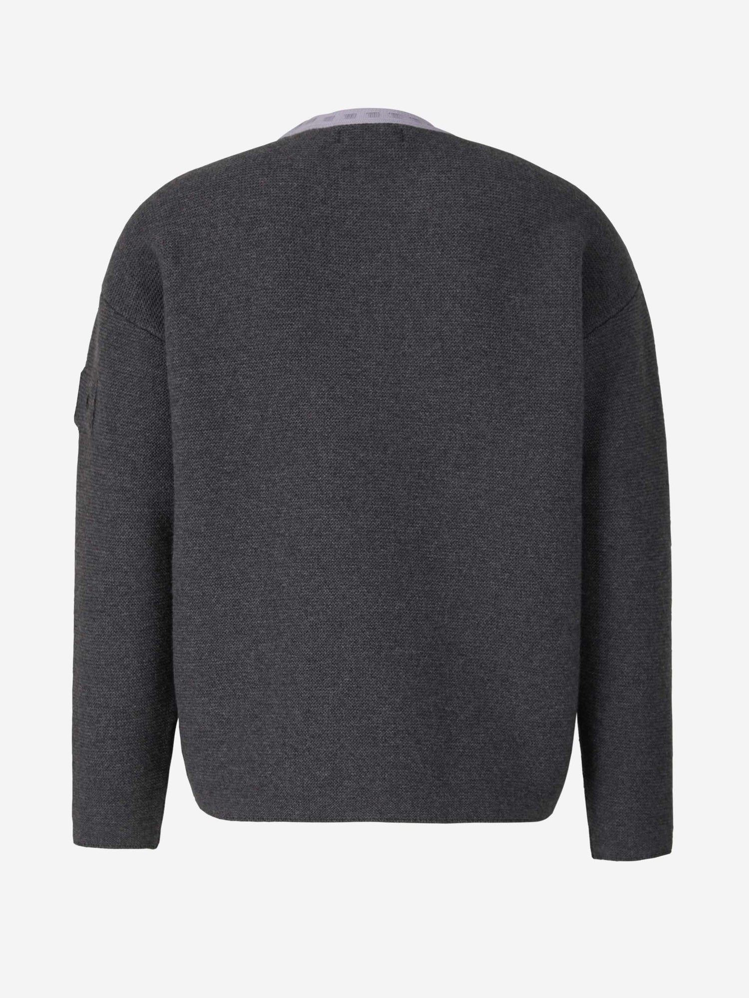 Stone Island Shadow Project Jersey Punto Lana color Gris Carbón sku 542-002166 01 - Foto 2