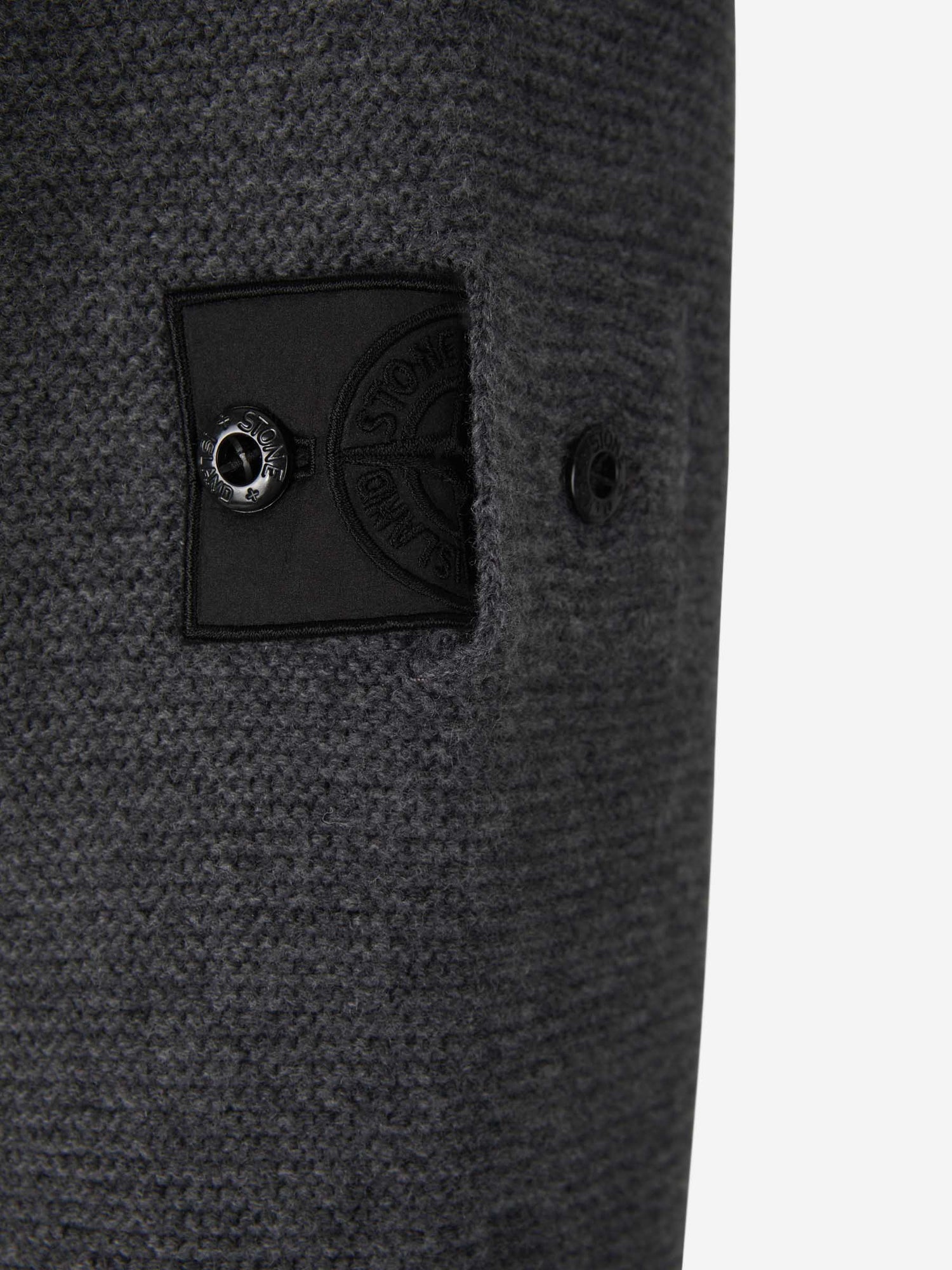 Stone Island Shadow Project Jersey Punto Lana color Gris Carbón sku 542-002166 01 - Foto 4