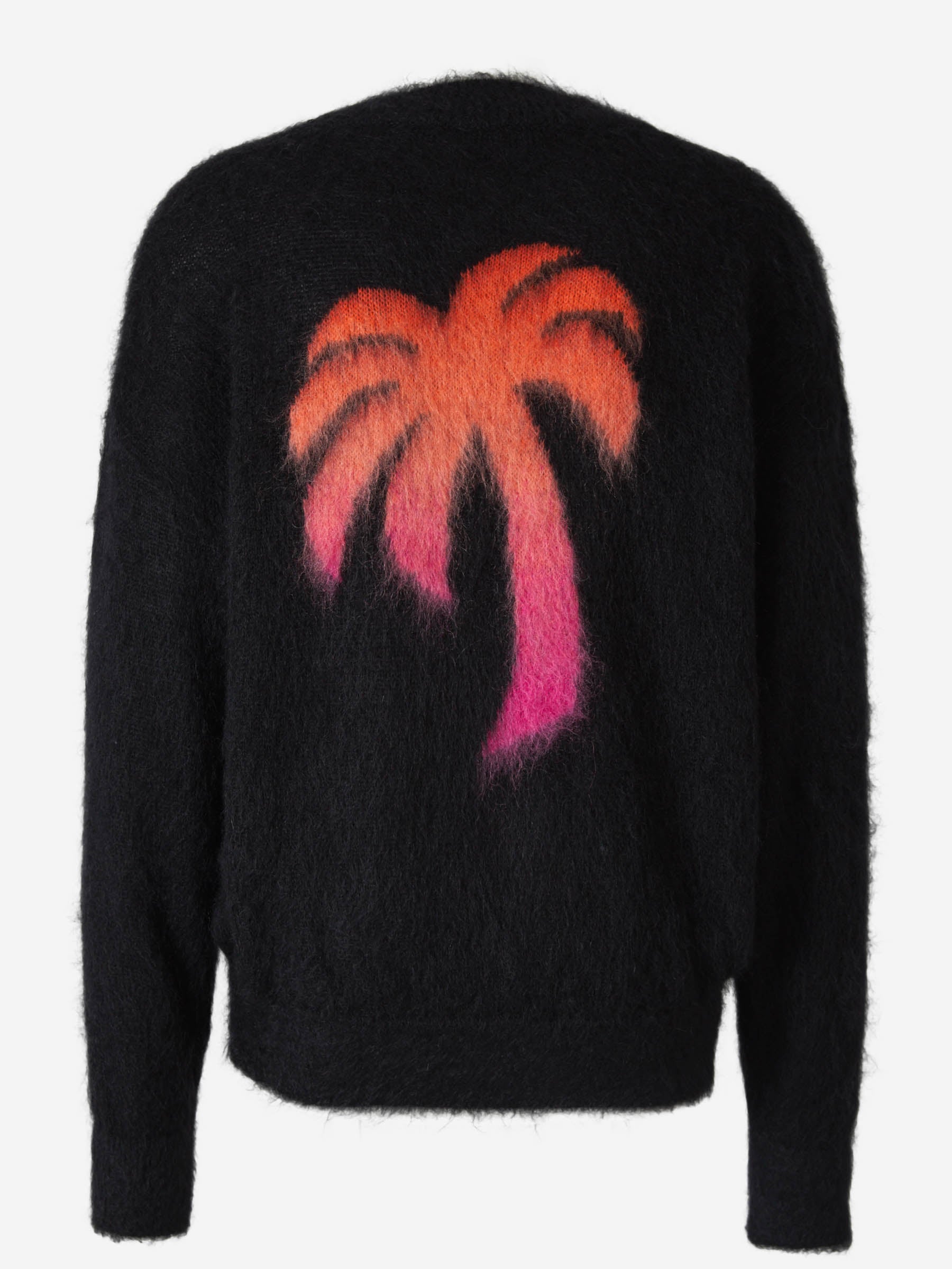 Palm Angels Jersey Palmera Intarsia color Negro sku 542-002179 01 - Foto 2