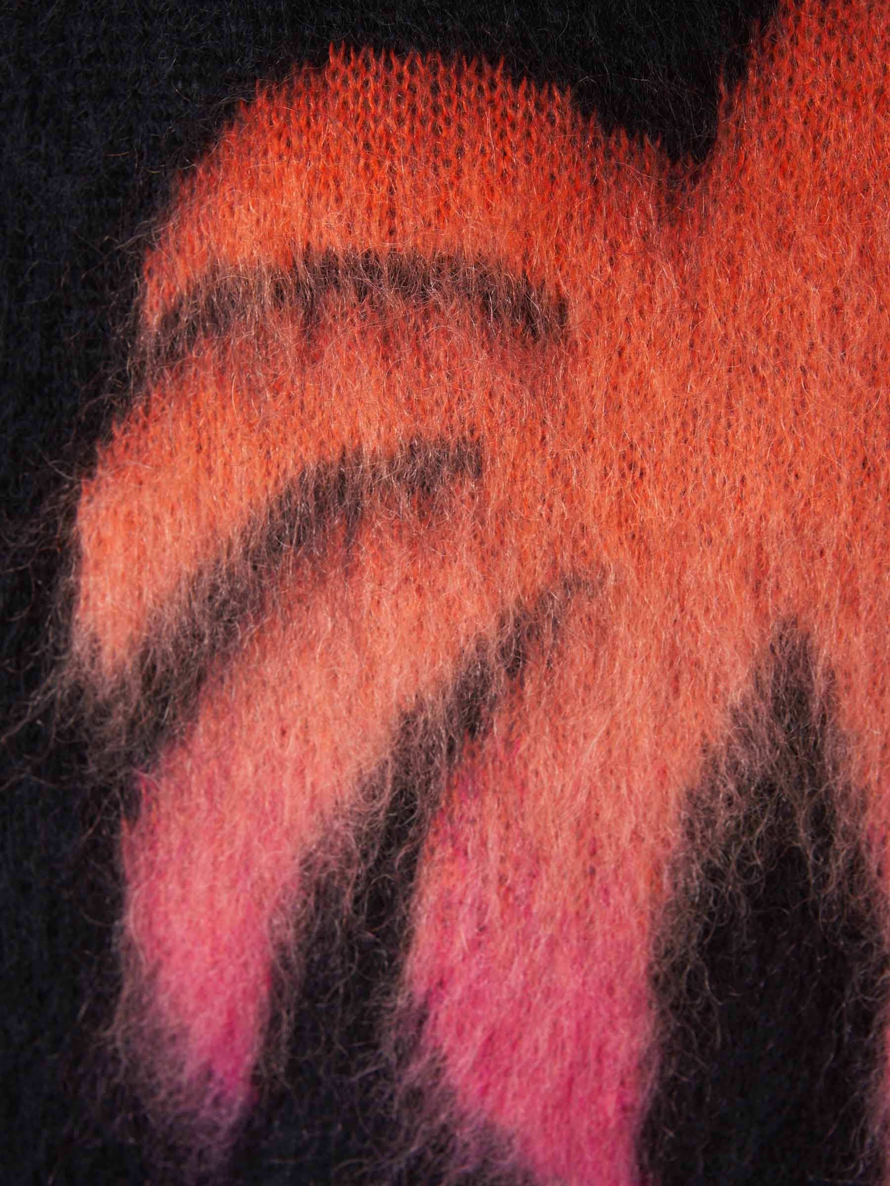 Palm Angels Jersey Palmera Intarsia color Negro sku 542-002179 01 - Foto 5