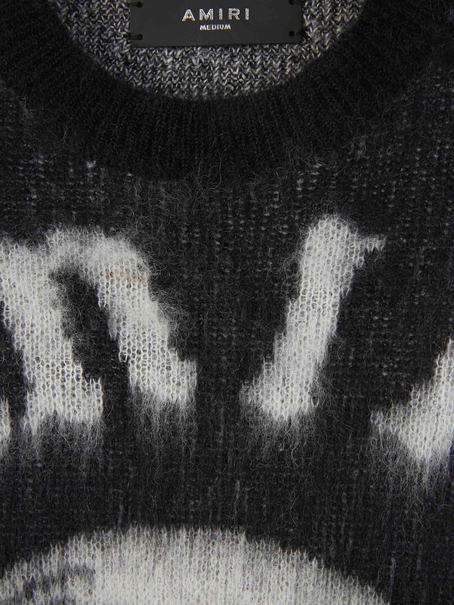 Amiri Jersey Logo Estampado color Negro sku 542-002308 01 - Foto 1