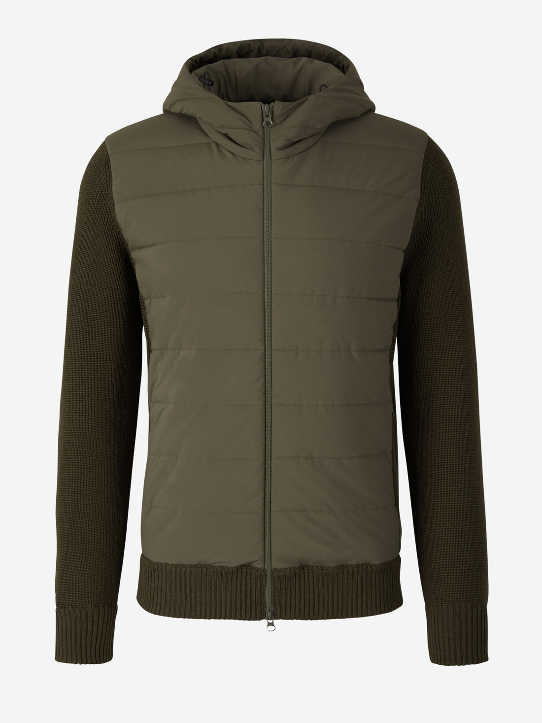 Gran Sasso Cárdigan Acolchado Lana color Verde Militar sku 543-000852 01 - Foto 1