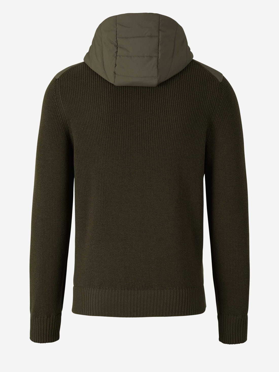 Gran Sasso Cárdigan Acolchado Lana color Verde Militar sku 543-000852 01 - Foto 2