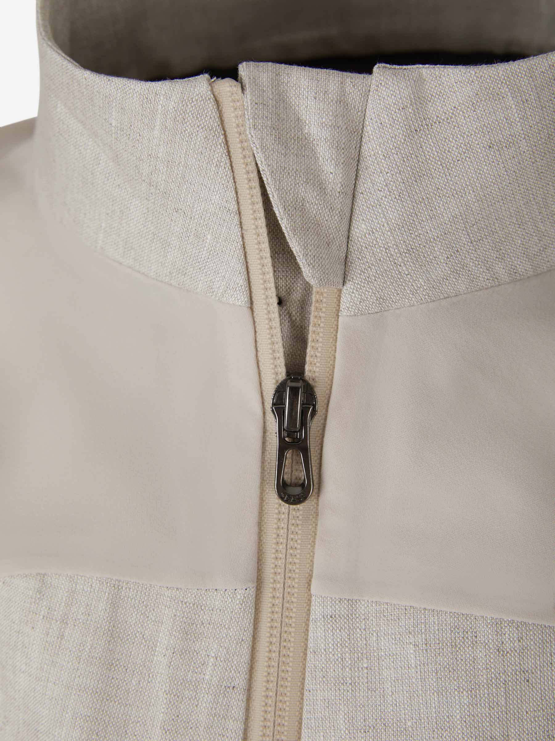 Sease Chaleco Parches Lino color Gris Claro sku 544-000466 00 - Foto 3