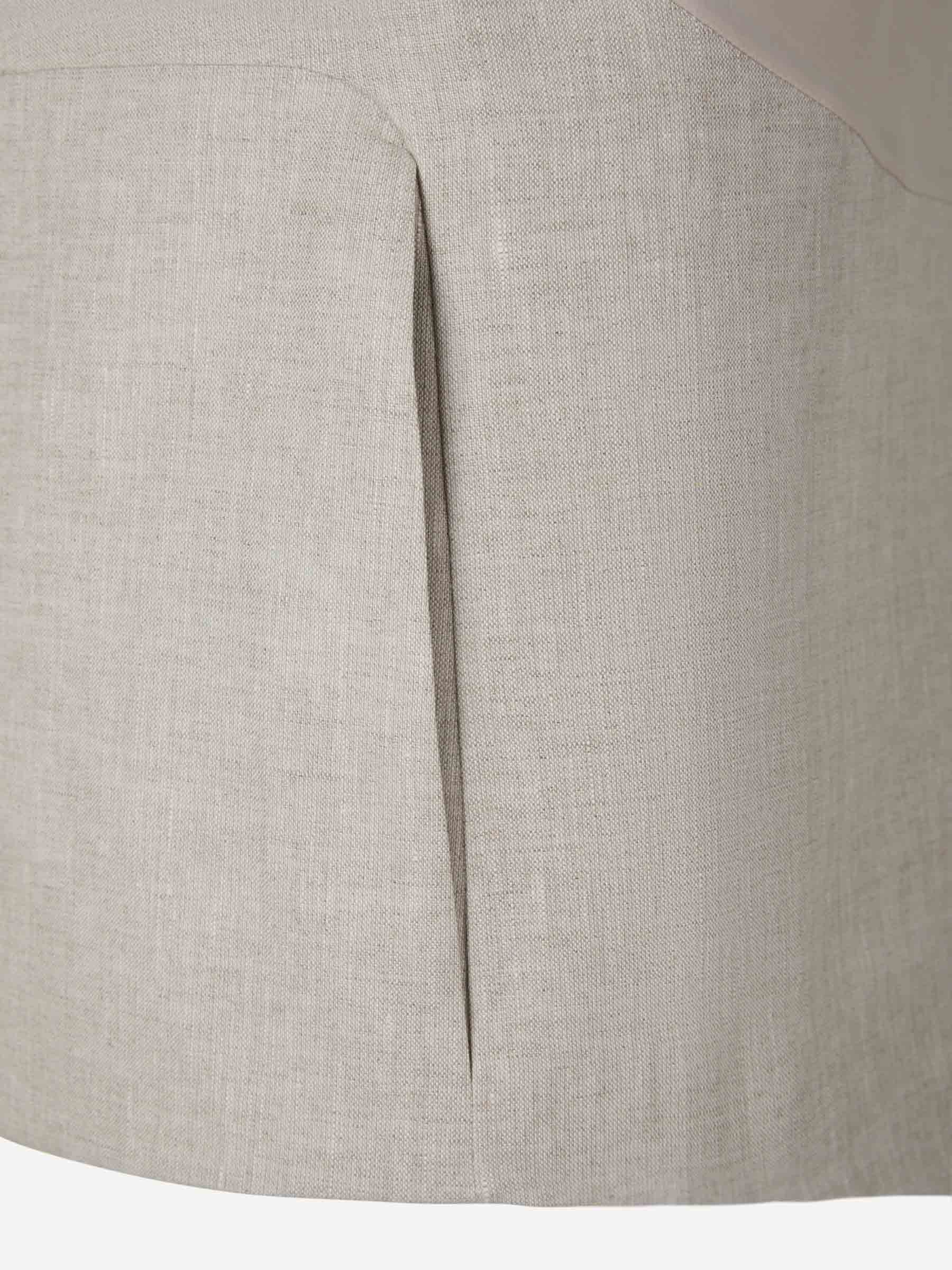 Sease Chaleco Parches Lino color Gris Claro sku 544-000466 00 - Foto 5