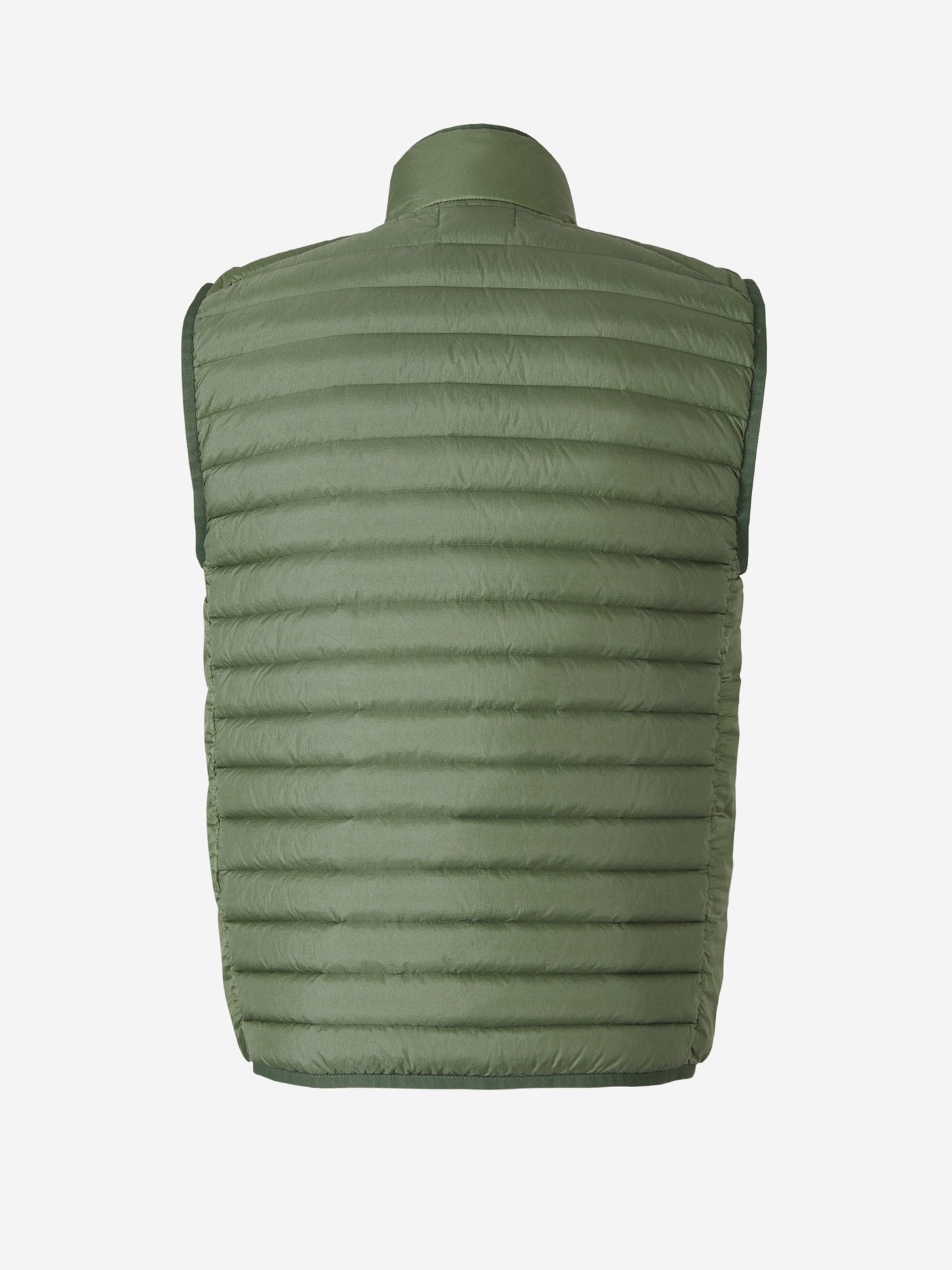 Stone Island Chaleco Acolchado Logo color Verde Oscuro sku 544-000519 01 - Foto 2