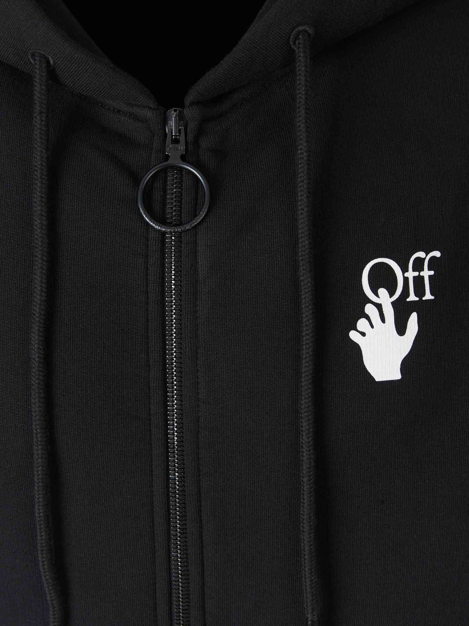 Off-White Sudadera Arrow Capucha color Negro sku 545-000776 01 - Foto 3