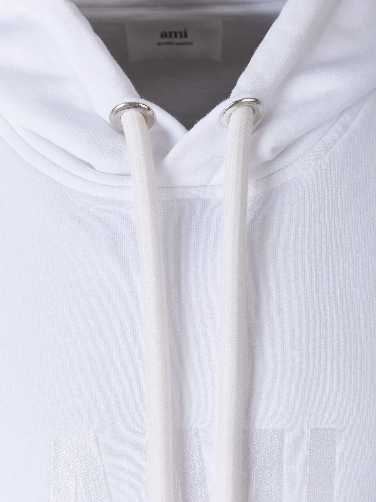 Ami Paris Sudadera Logo Algodón color Blanco sku 545-000865 01 - Foto 3