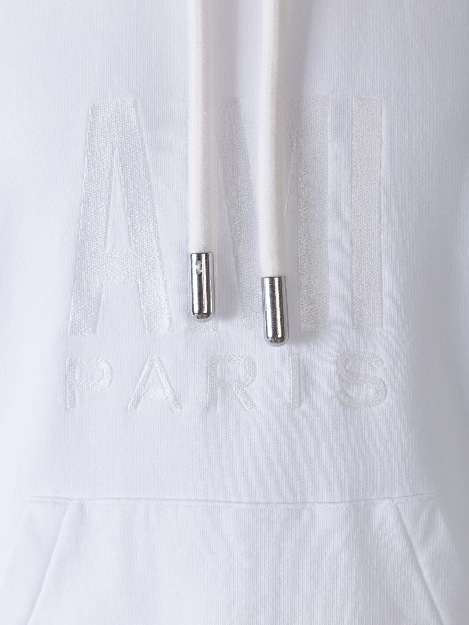 Ami Paris Sudadera Logo Algodón color Blanco sku 545-000865 01 - Foto 4