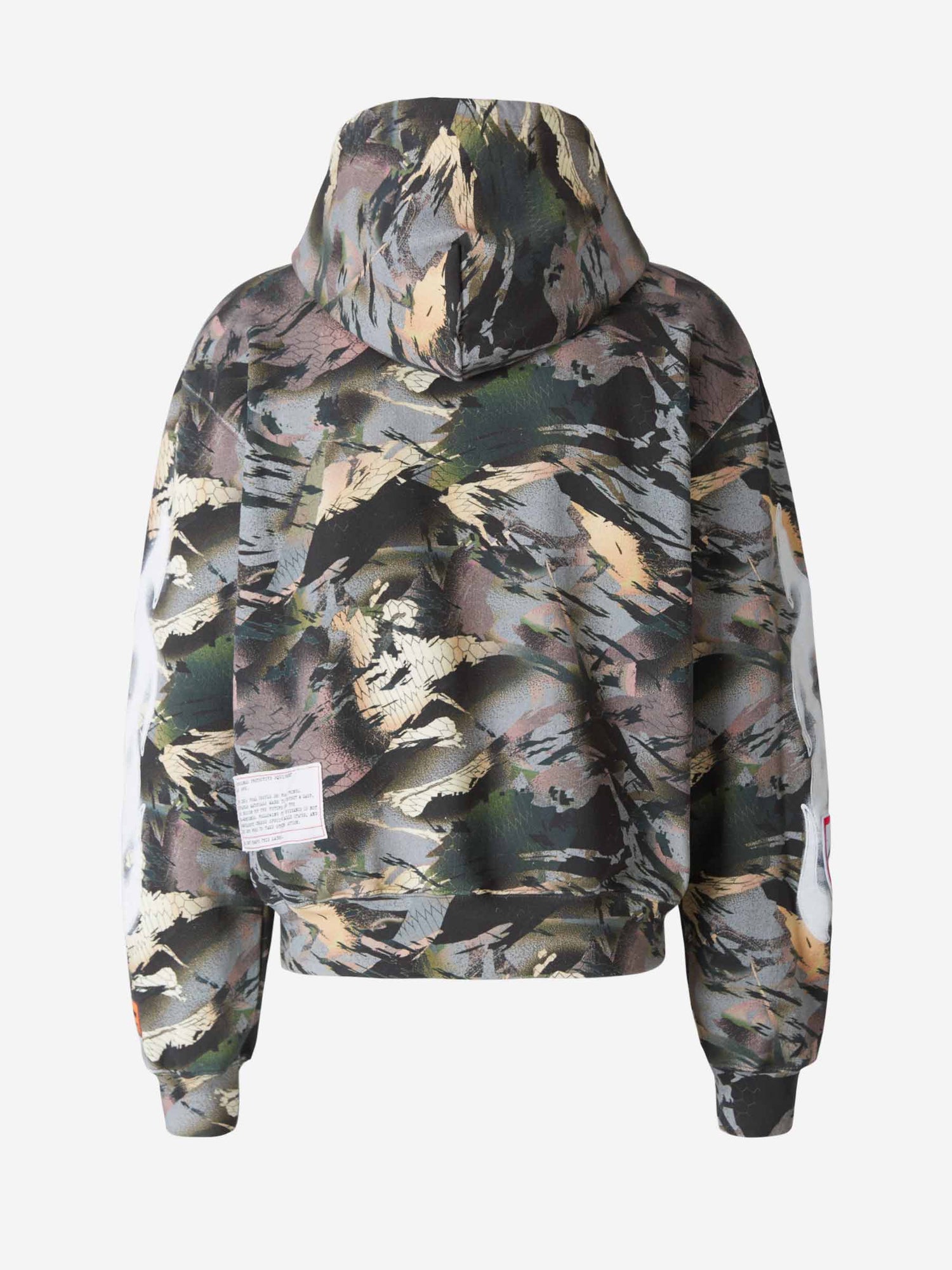 Heron Preston Sudadera Capucha Camo color Verde Militar sku 545-000903 01 - Foto 2