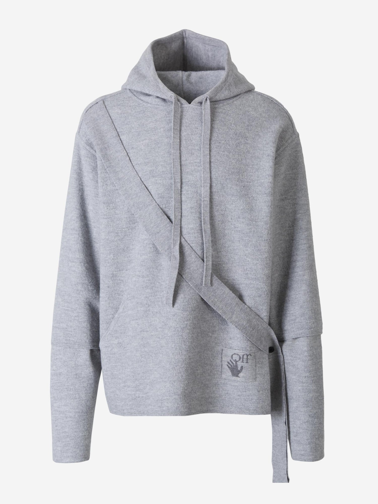 Off-White Sudadera Punto Easybreezy color Gris Claro sku 545-000912 01 - Foto 1