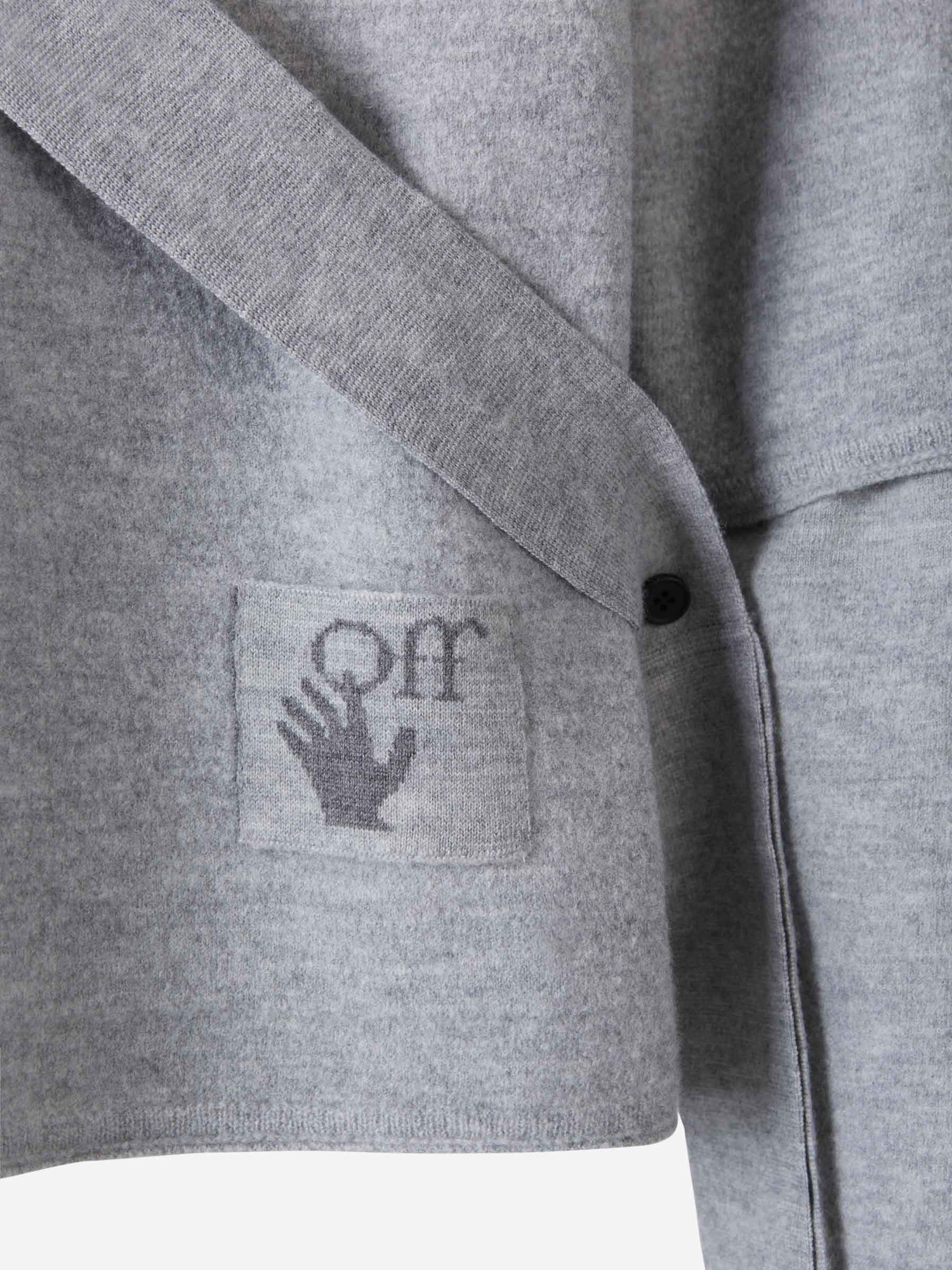 Off-White Sudadera Punto Easybreezy color Gris Claro sku 545-000912 01 - Foto 4