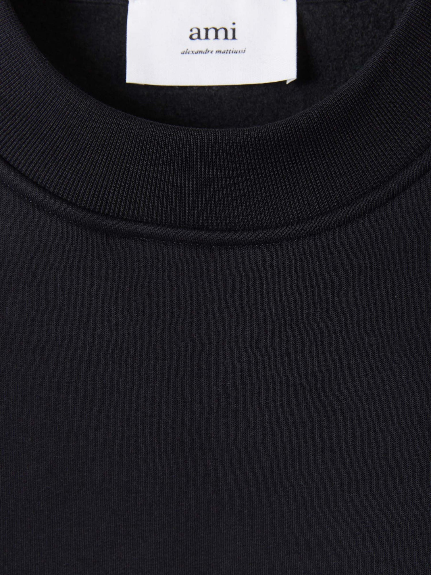 Ami Paris Sudadera Cuello Redondo color Negro sku 545-000961 01 - Foto 3