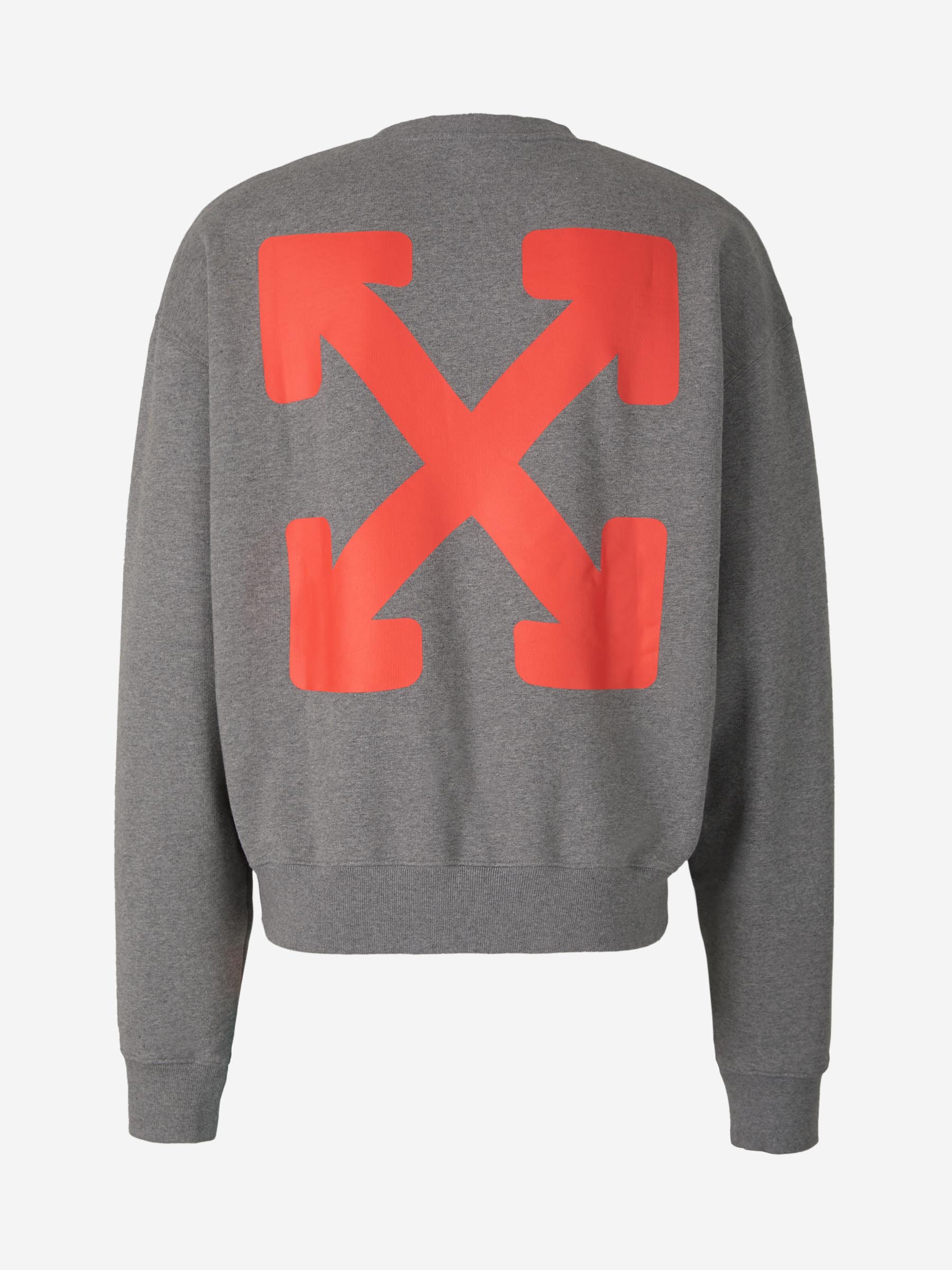 Off-White Sudadera Emotionaly Available color Gris Claro sku 545-001052 01 - Foto 2
