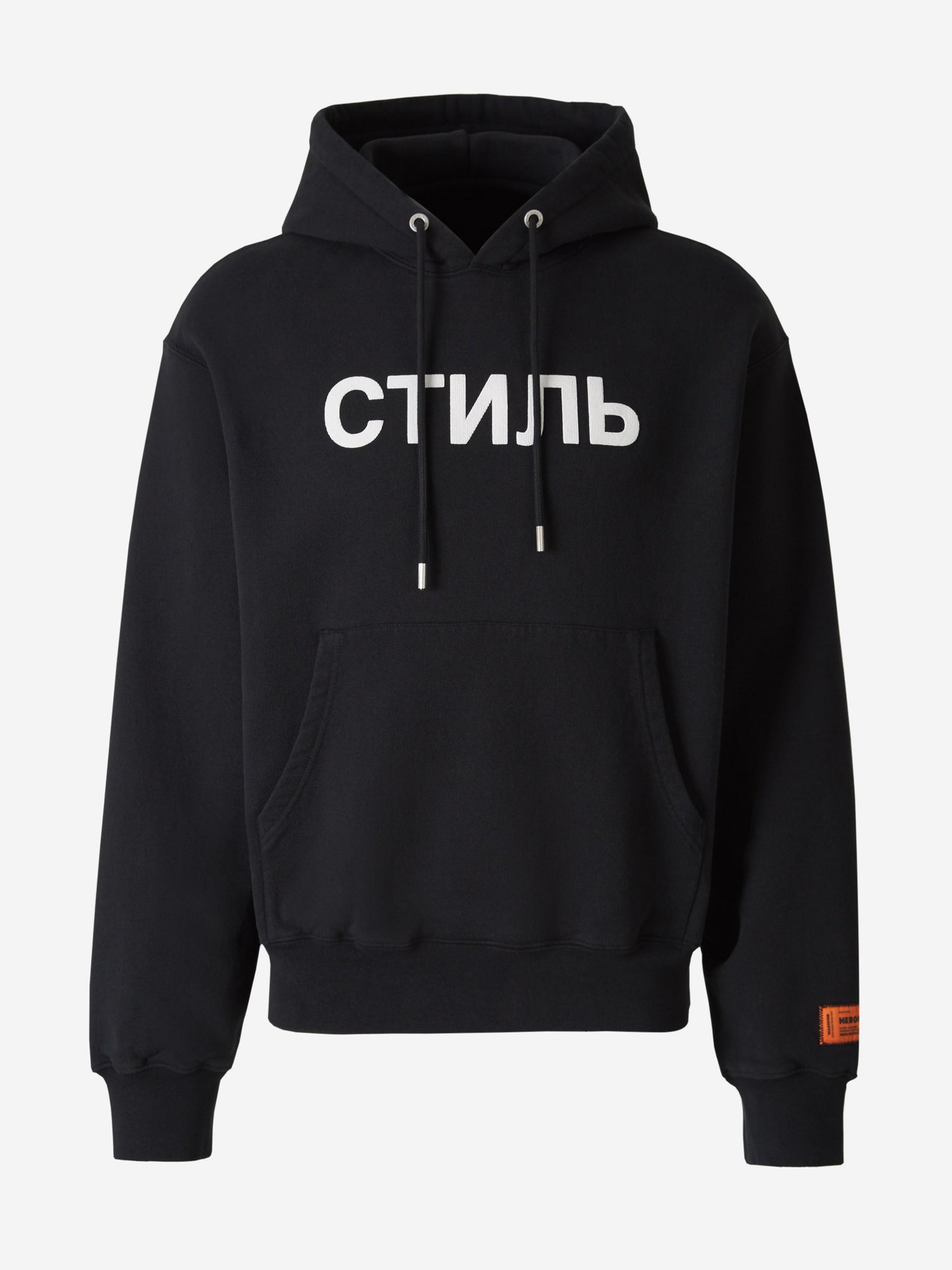Heron Preston Sudadera Logo Estampado color Negro sku 545-001056 02 - Foto 1